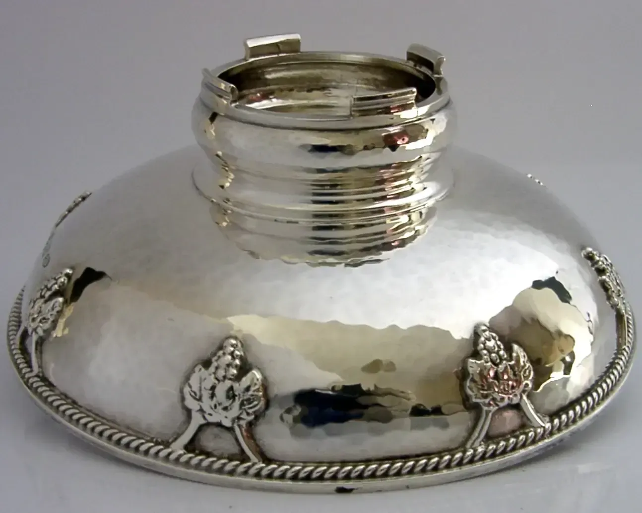 photo furniture Rare A E Jones 230g Sterling Silver Grape Bowl Tazza English Arts & Crafts