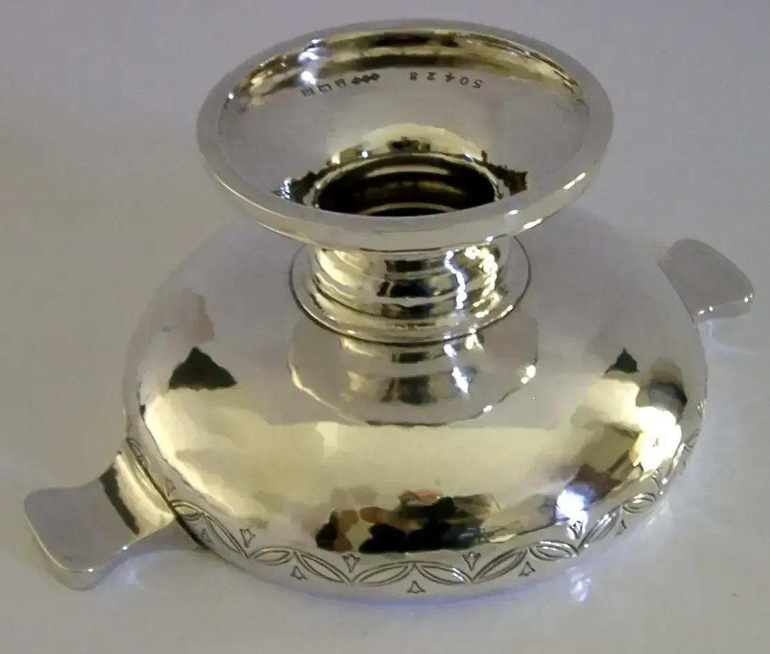 Bol en argent sterling massif 228 g, Liberty & Co, Arts & Crafts, Angleterre, 1936 photo buy