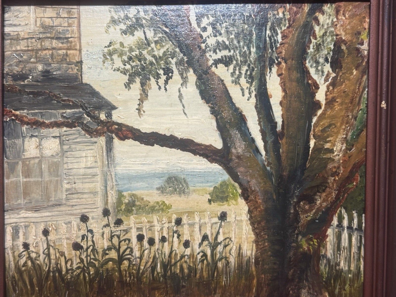 photo furniture Original Homestead In Nantucket Massachusetts Oil Painting On Canvas Signed