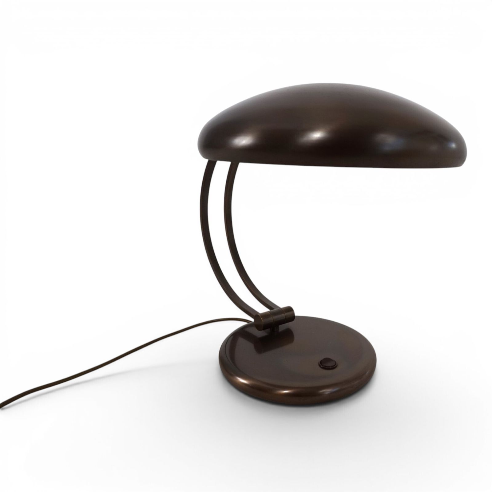 photo vinterior Hillebrand Bronzen Tafellamp van Egon Hillebrand, 1960