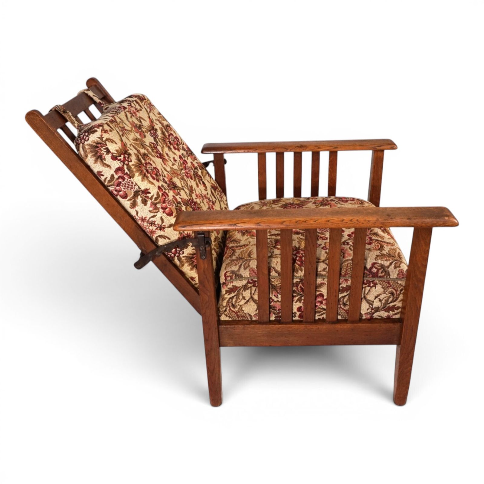 Göttingen Chair – Professorsstoel met kantelbare rugleuning, Arts and Crafts, 1930 photo vintage