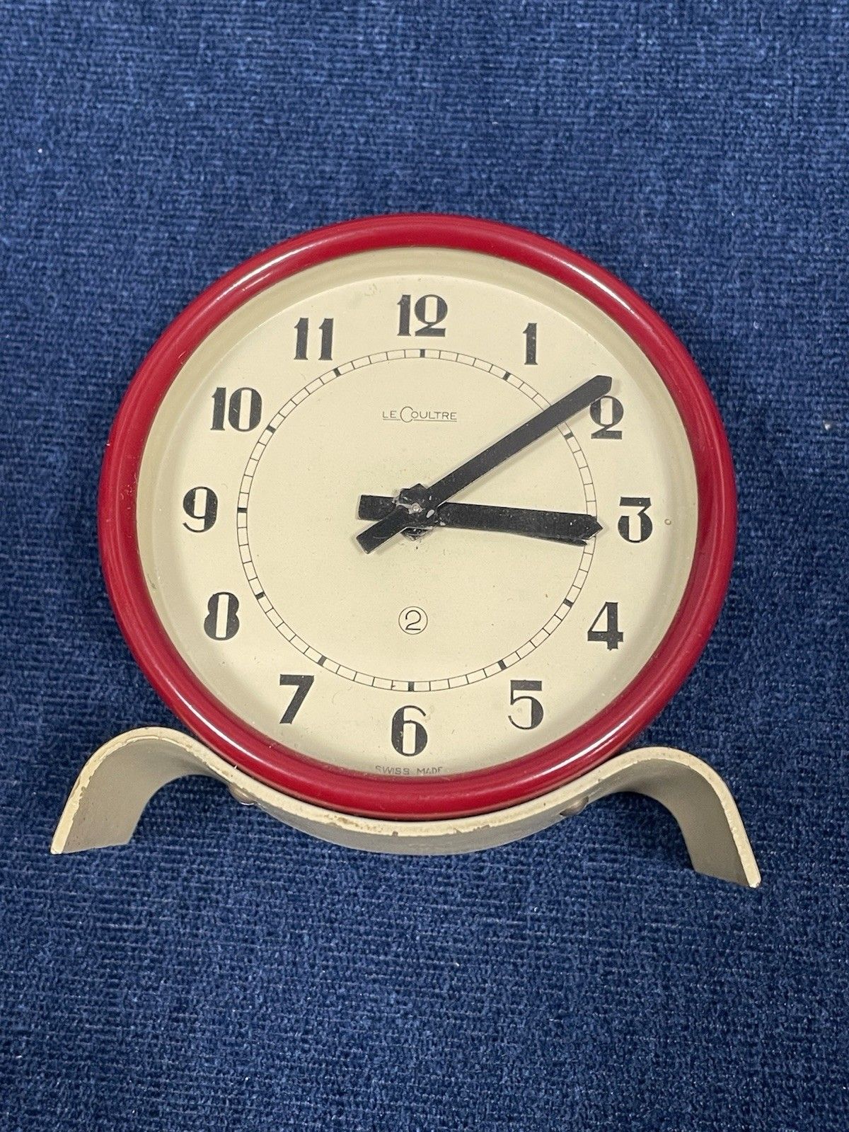 Art Deco 1920s Le Coultre Travel Alarm Clock With Original Box photo Home Decor