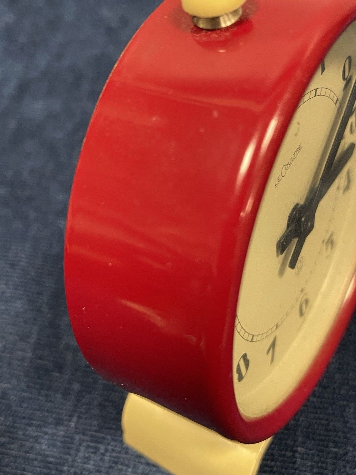 photo buy Art Deco 1920s Le Coultre Travel Alarm Clock With Original Box