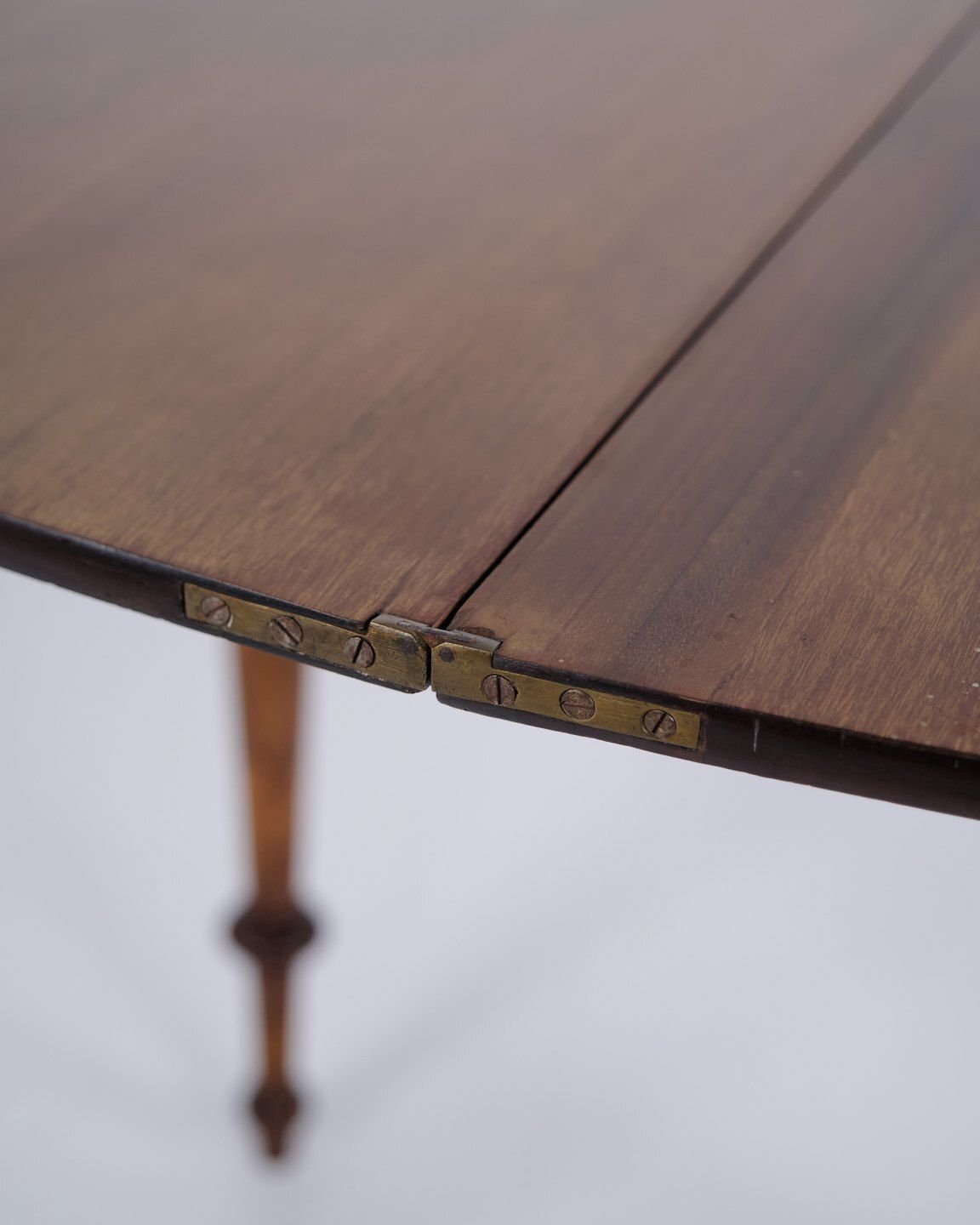 Games Table In Polished Mahogany With Brass Mounts From The 1860s photo buy