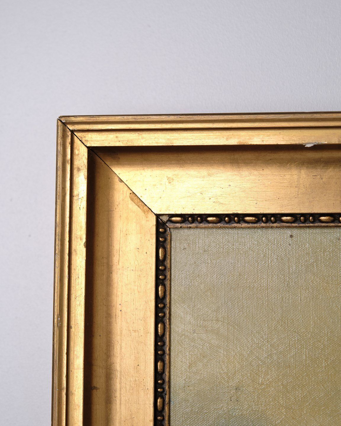 Marine Painting With Sailing Ship In Gilt Frame From The 1890s photo 695.0