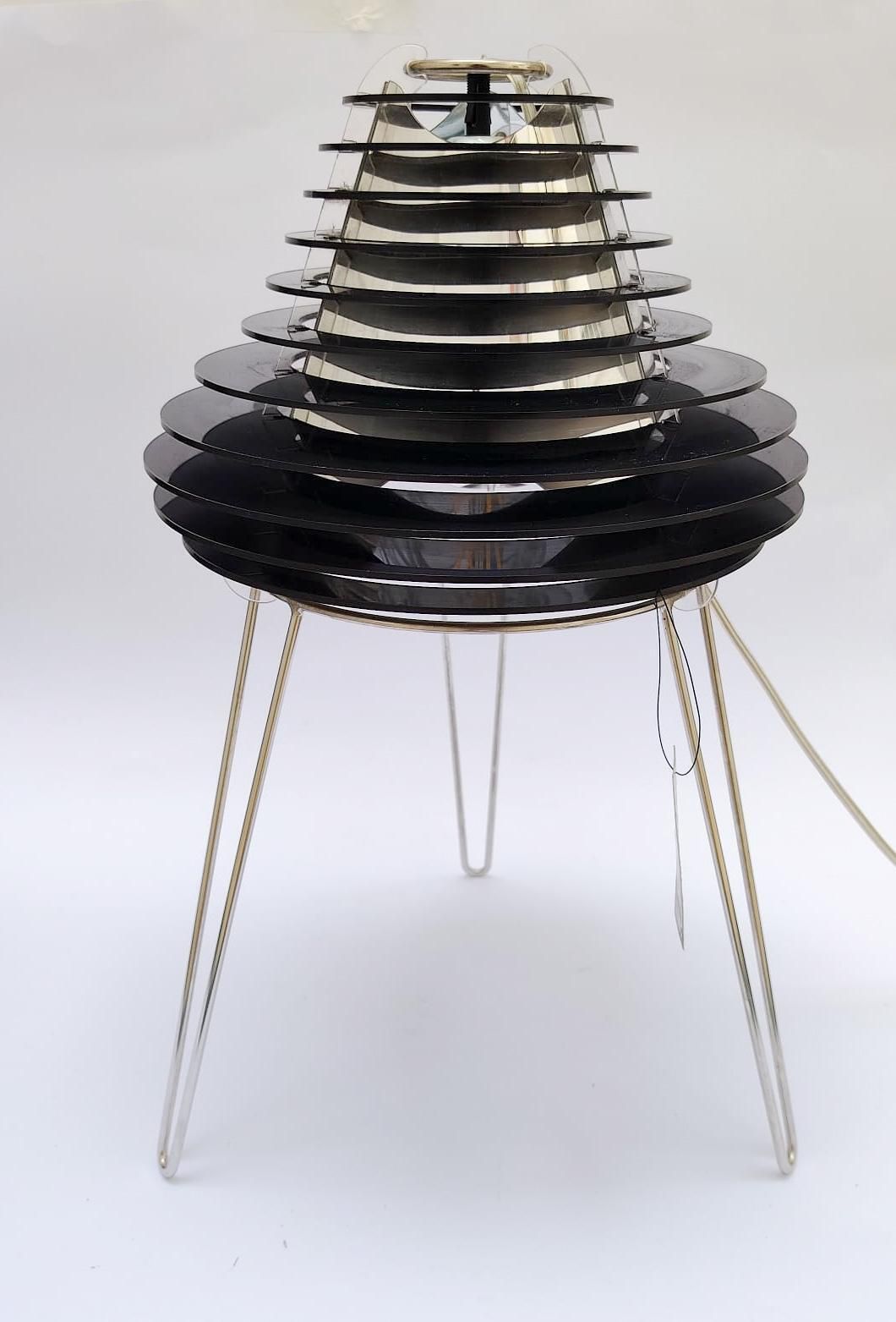 Slamp Spotlight Table Lamp, Designed By Nigel Coates, Vintage Ufo, Space Age Inspired, 38 Cm photo furniture