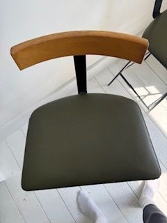 A Pair Of "Program" Bar Stools By Frank Guille For Kandya In 1958. photo furniture