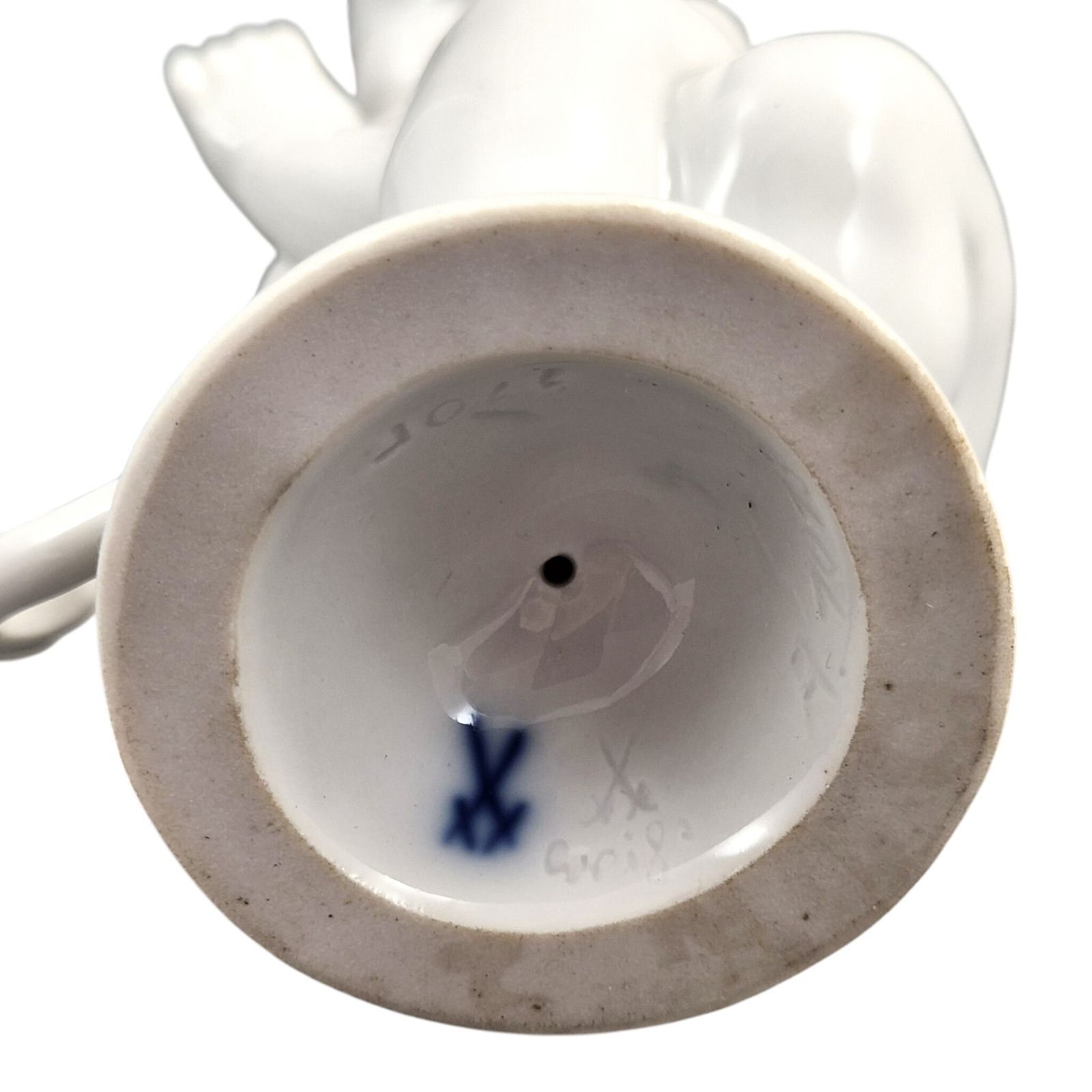 Meissen Blanc de Chine figuur van Amor, Paul Scheurich, ca. 1910-1924 photo vintage