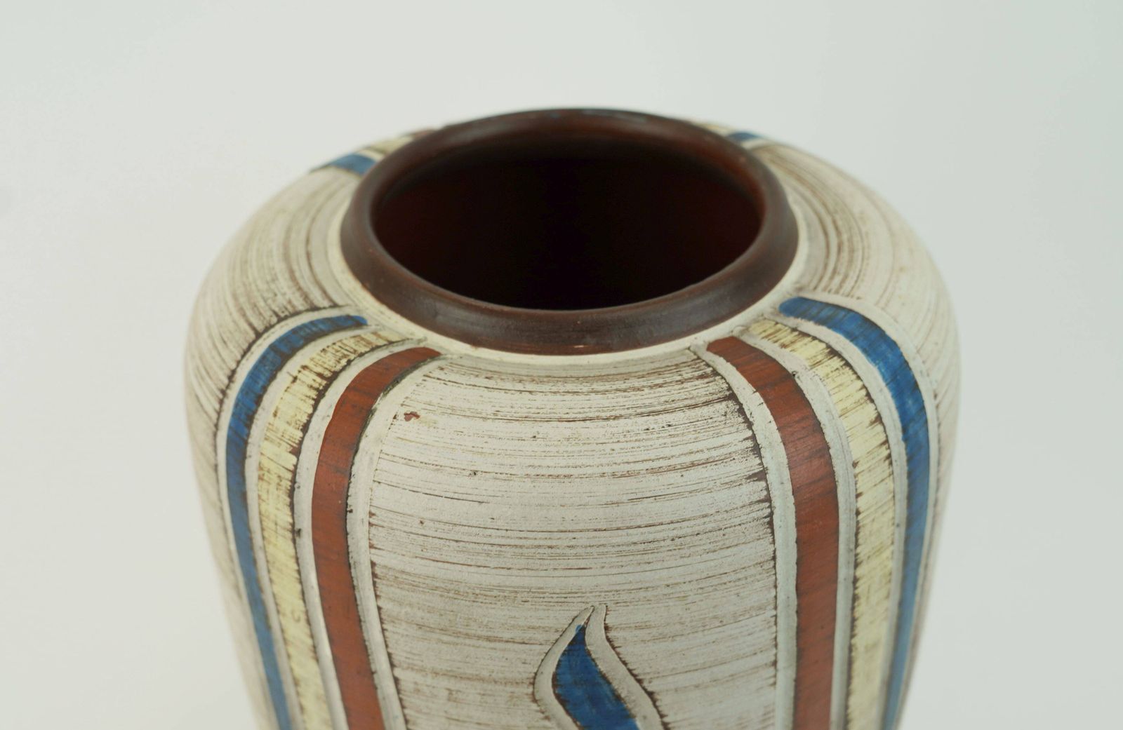 West-Duits Mid-Century vaas, Sawa Keramik, jaren 1950, sgraffitodecoratie, model 300/30 photo buy