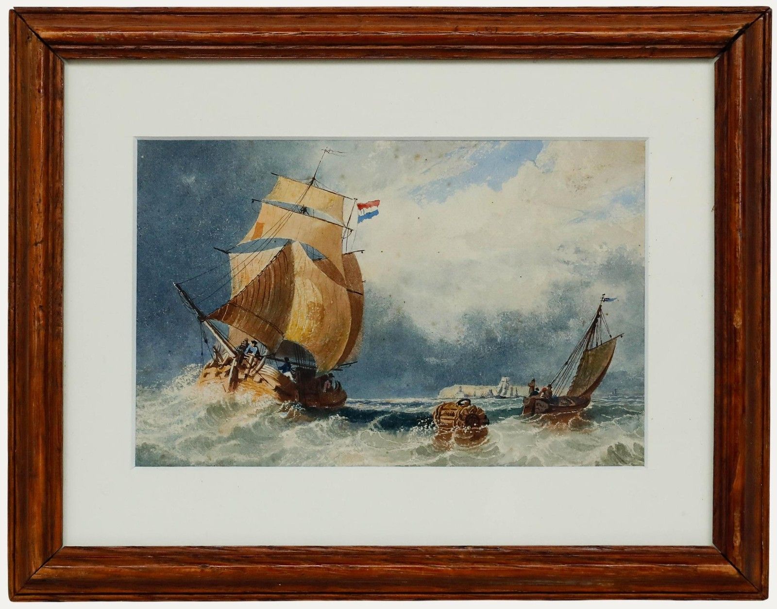 Early 19th Century Watercolour The French Approach