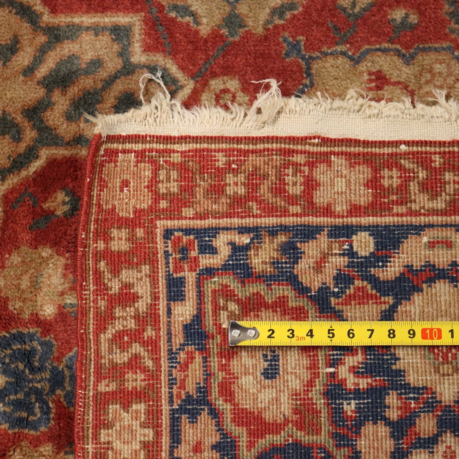 Antique Sivas Carpet Cotton Wool Thin Knot Turkey 142 X 102 In photo vintage