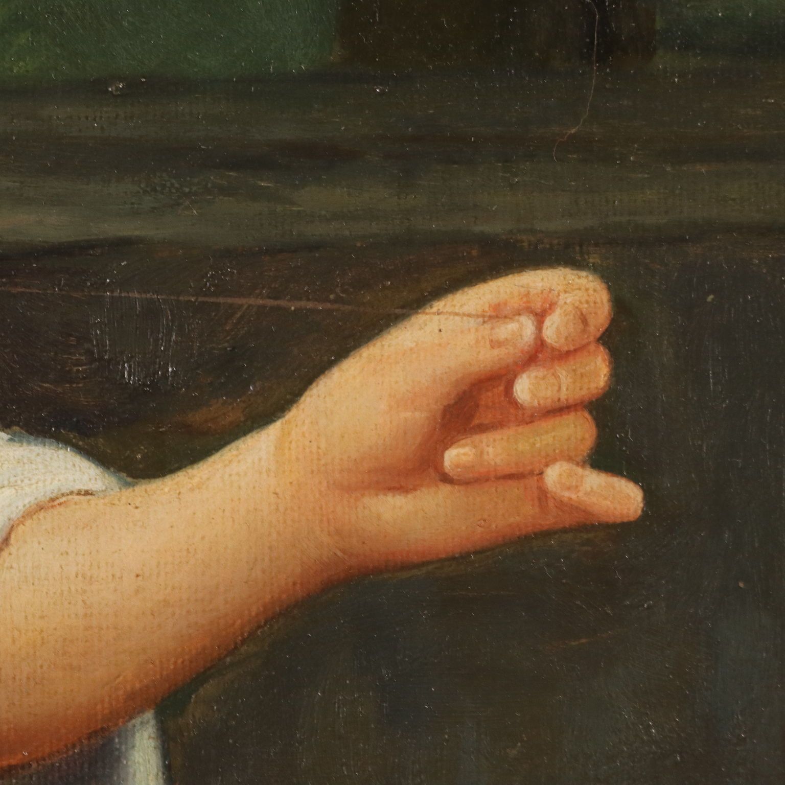 Antique Painting Copy From A. William Bouguereau XX Century photo vintage