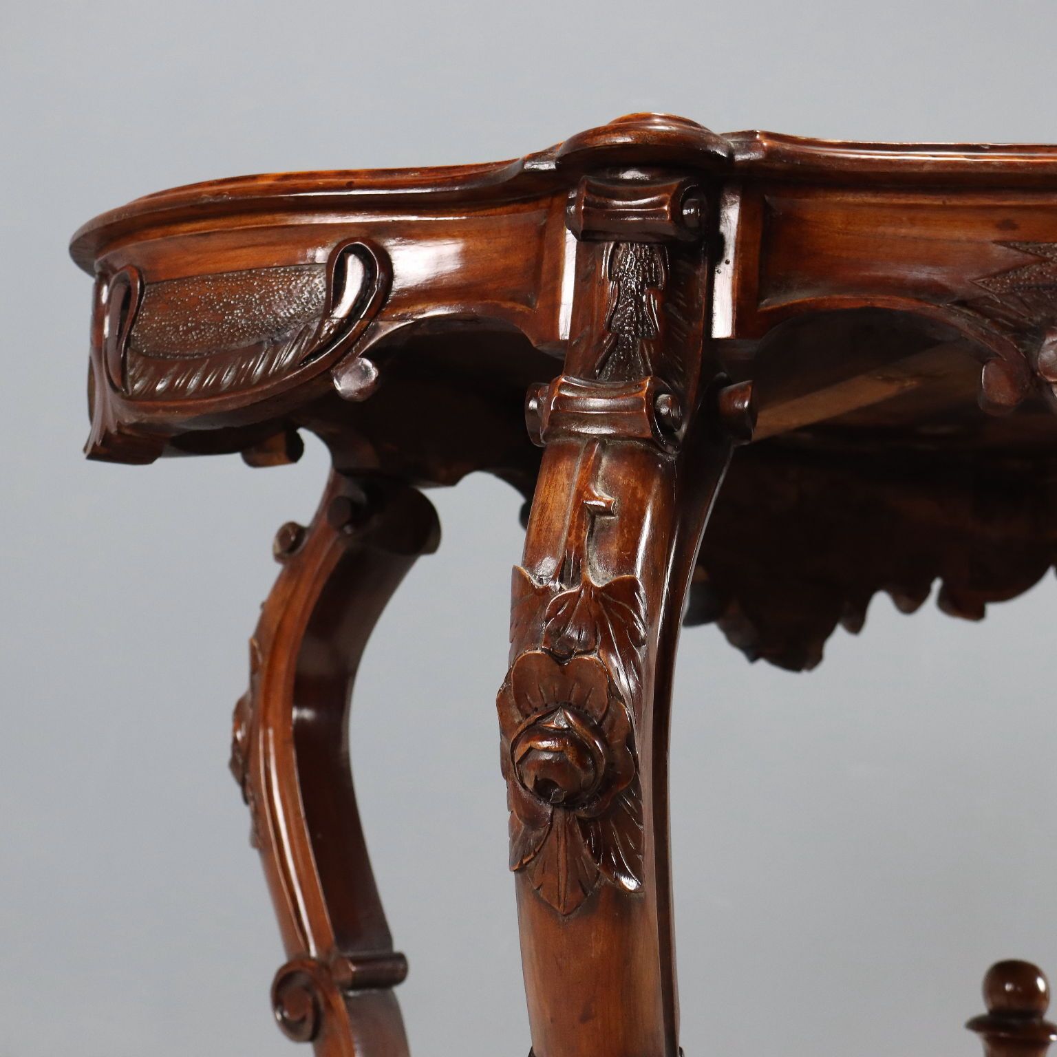 Small Antique Table Louis Philippe Walnut Italy XIX Century photo Furniture