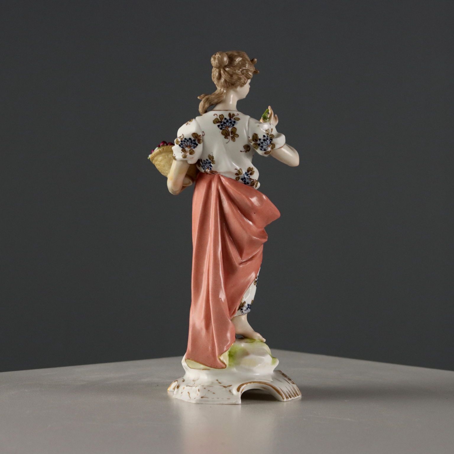 photo for sale Antique Figurine Ludwigsburg Porcelain Germany XIX Century