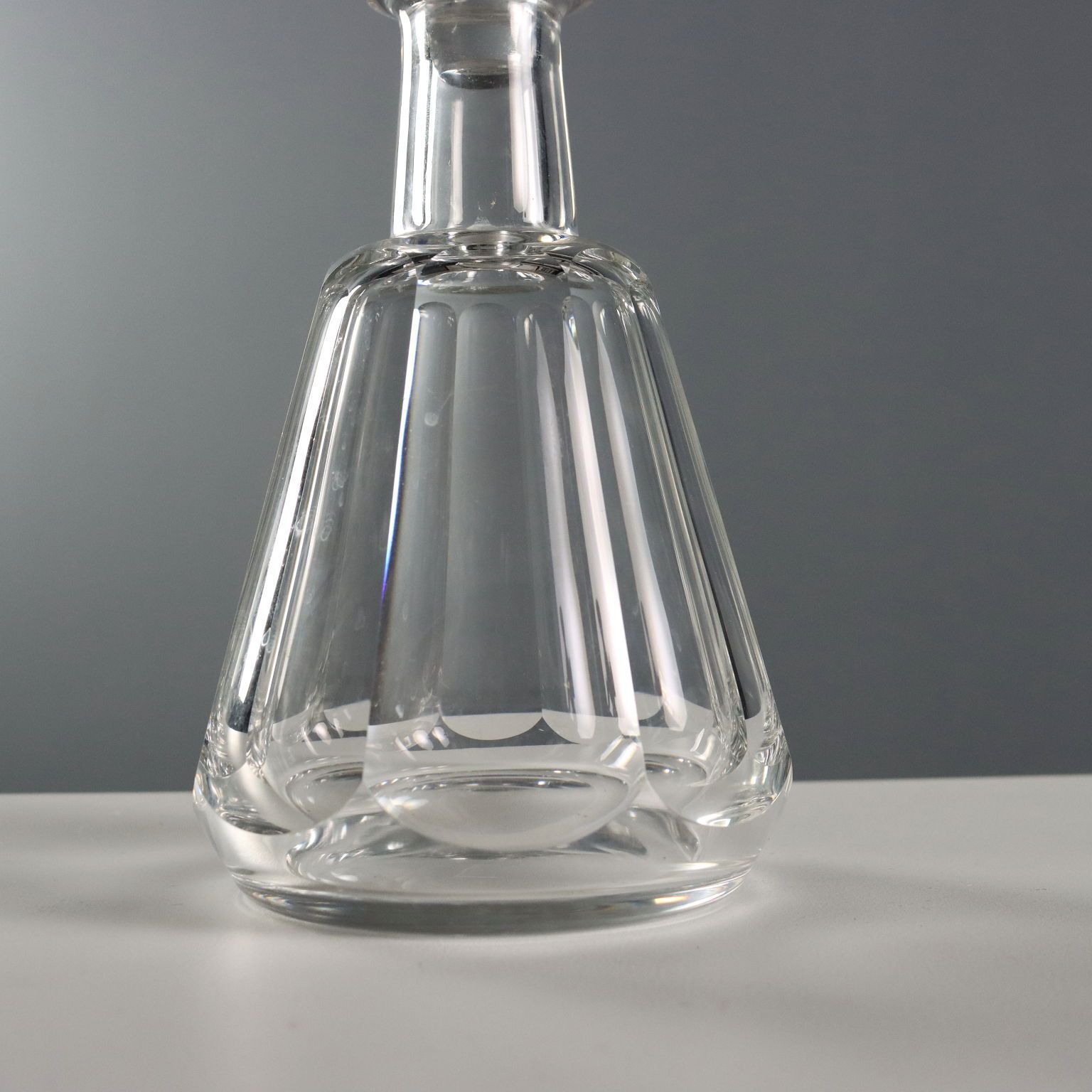 Vintage Baccarat Crystal Bottle France XX Century photo Home Decor