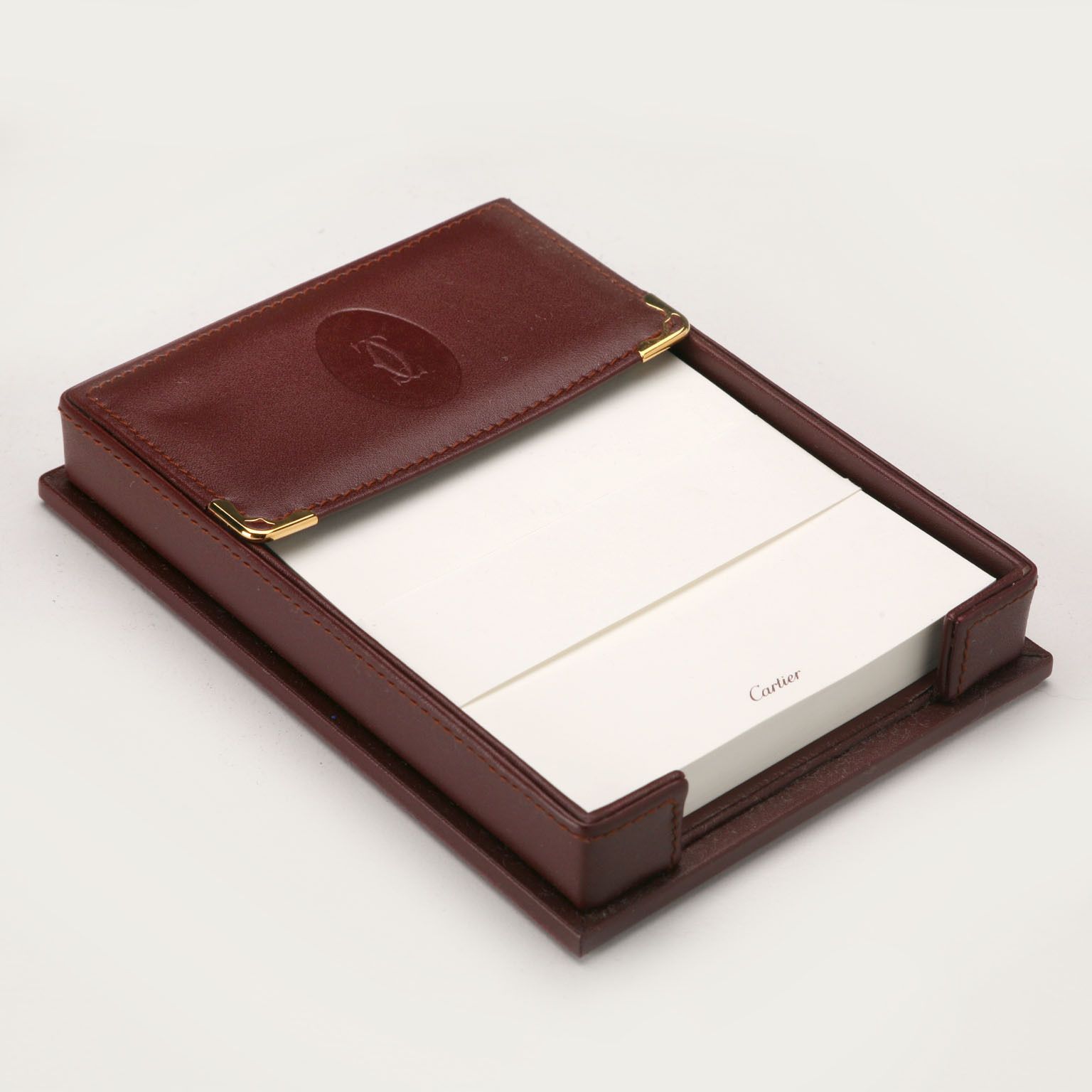 Les Must De Cartier Letter Paper Holder France 1980s 1990s photo furniture
