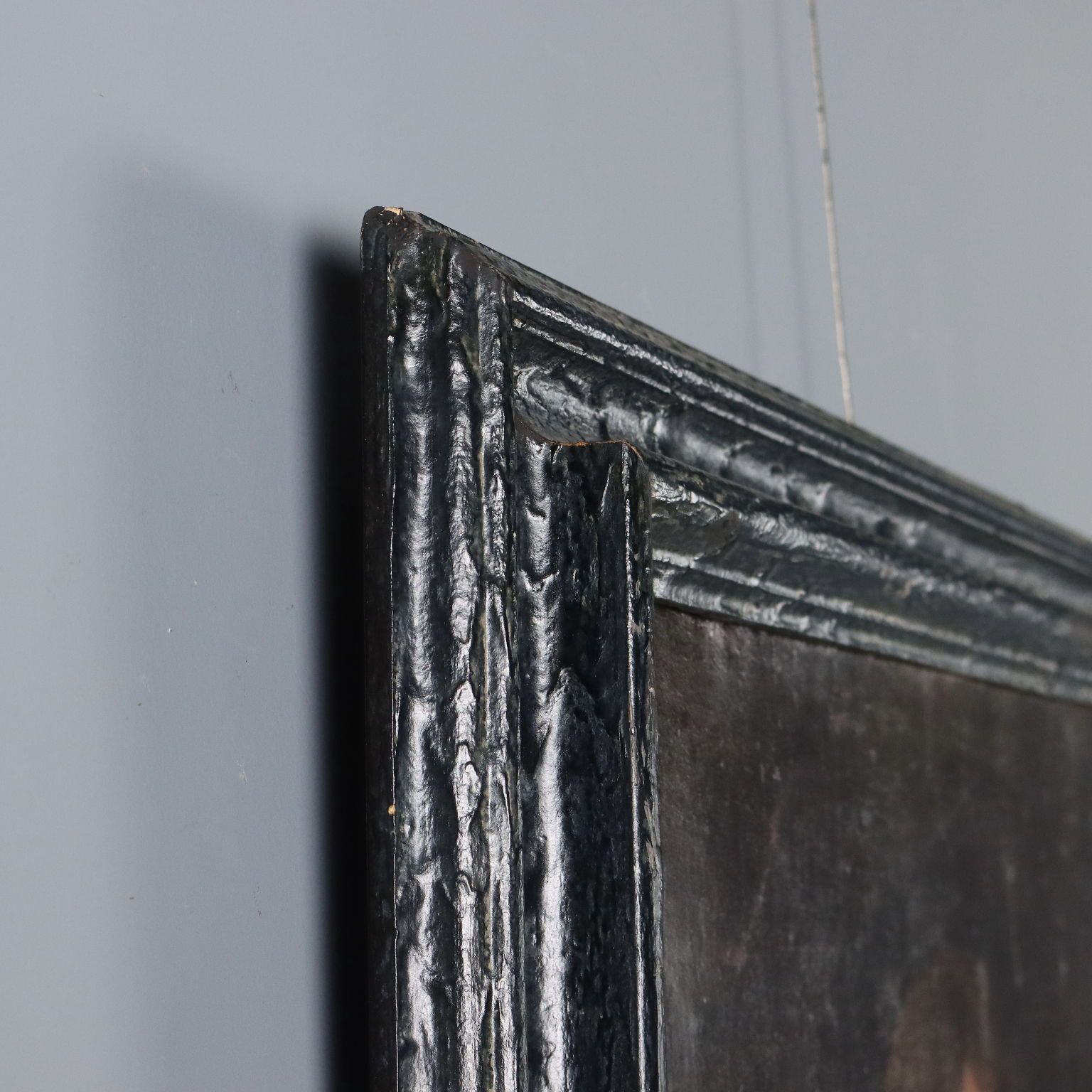 photo furniture Antique Painting Portrait Attributable To John Greenhill XVIII Century