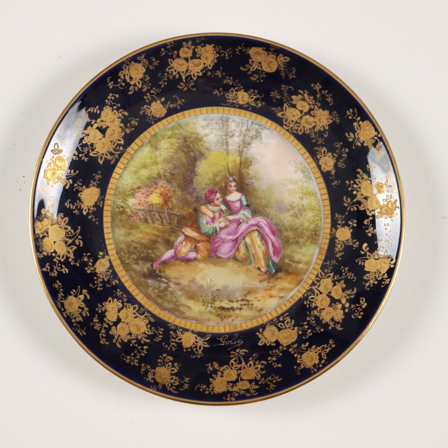 Andrè Golse Limoges Pastry Cake Service France XIX XX Century photo buy