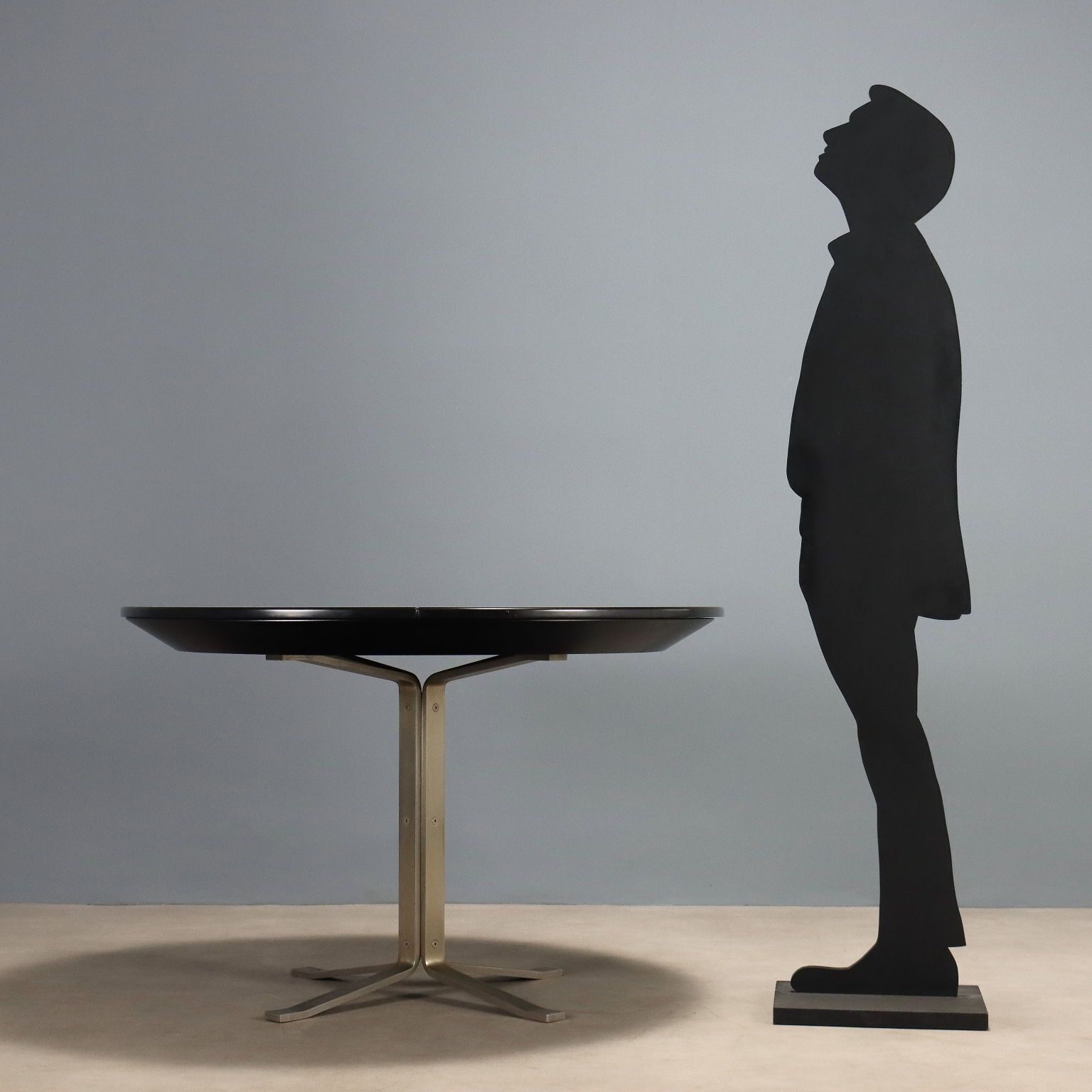 Formanova Table Vintage Design G. Moscatelli Wood Italy 1970s photo for sale