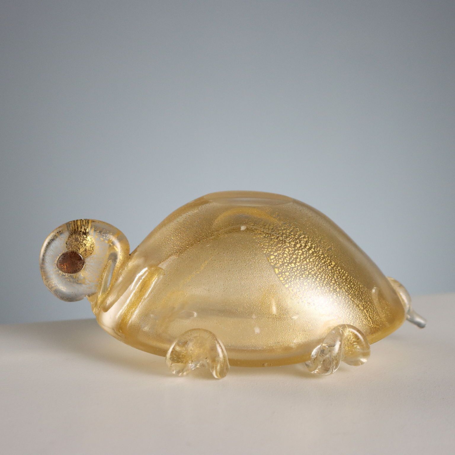 Turtle Shaped Ashtray Murano Manufacture Vintage XX Century photo buy