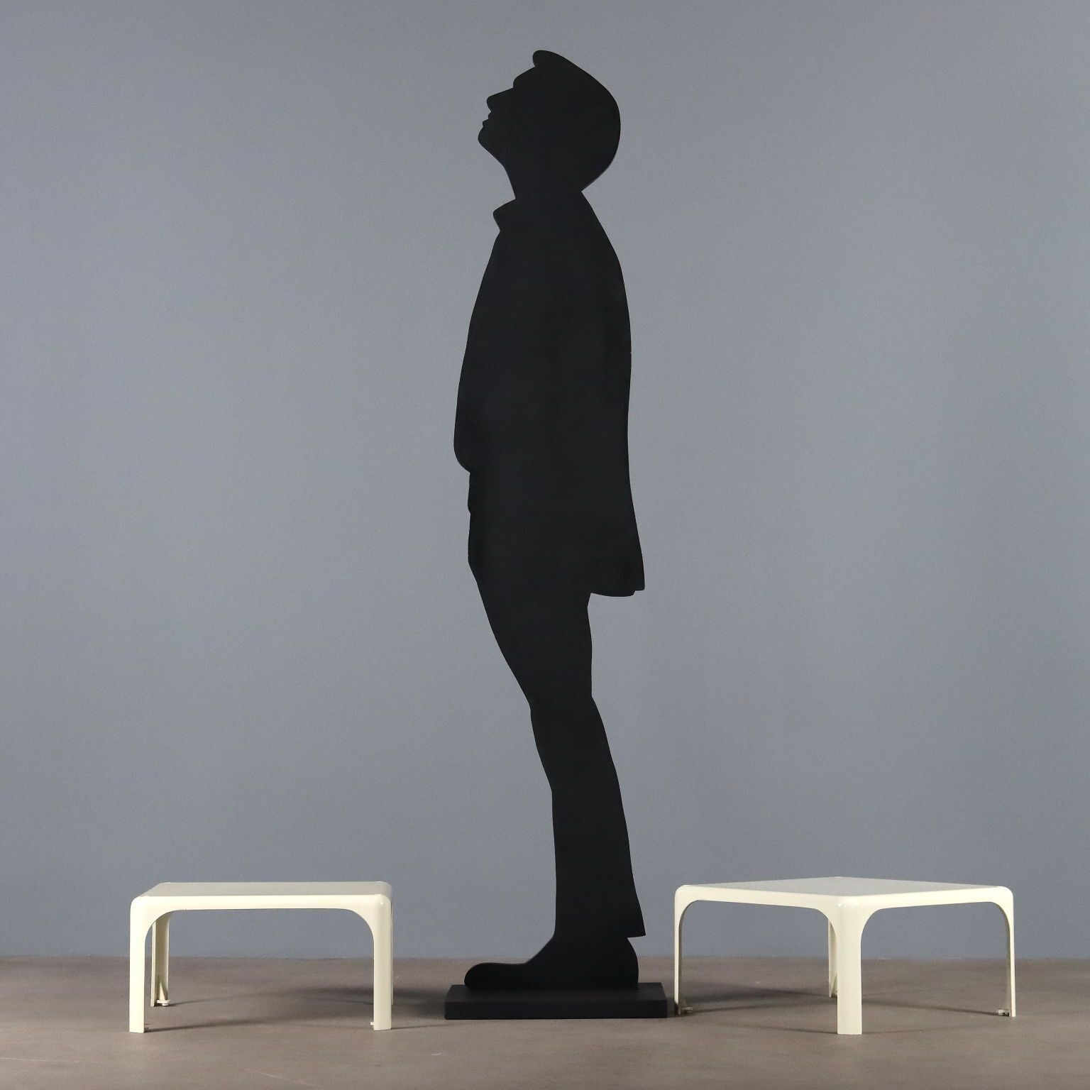 Artemide Demetrio Coffee Tables Plastic Design Magistretti 1970s photo for sale