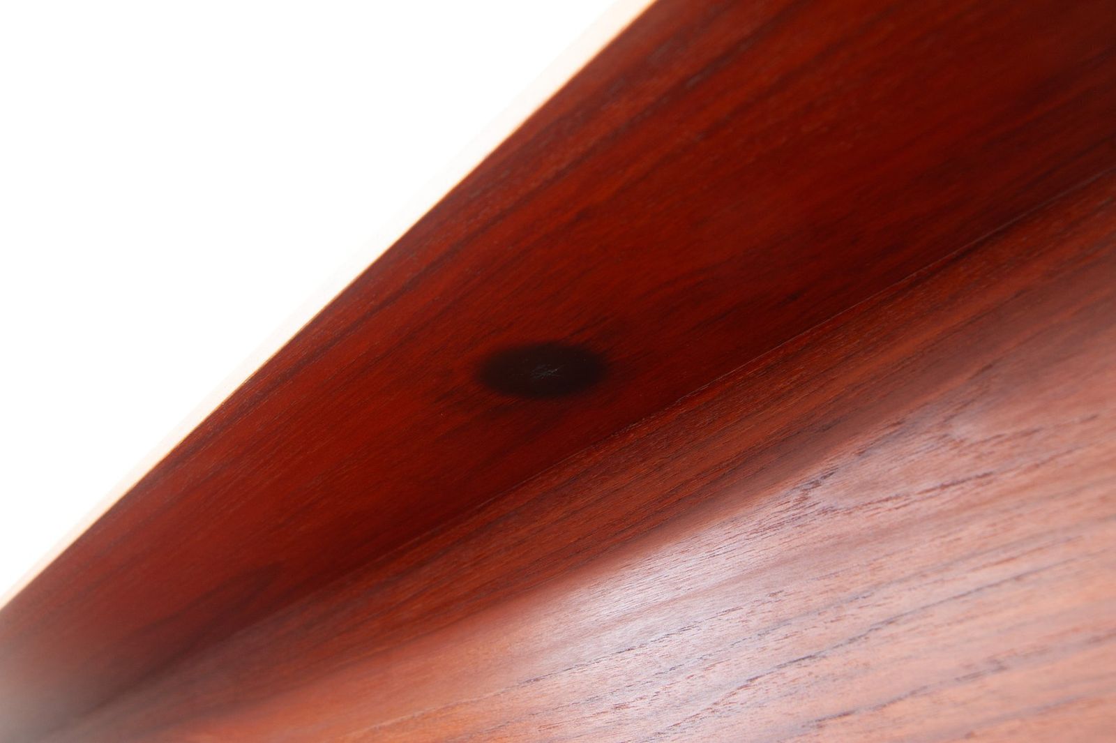 Wall Shelf In Teak By Walter Wirz For Wilhelm Renz, 1960s photo vinterior