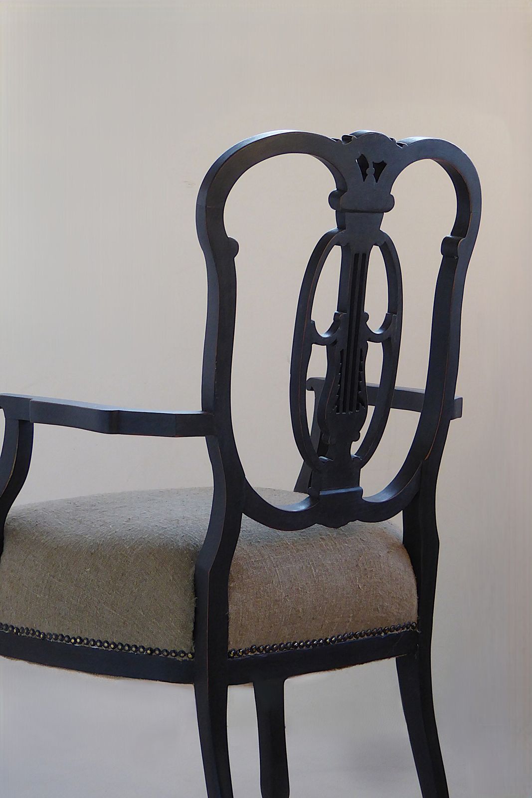 Furniture Stunning Antique Chippendale Style Carver Chair photo