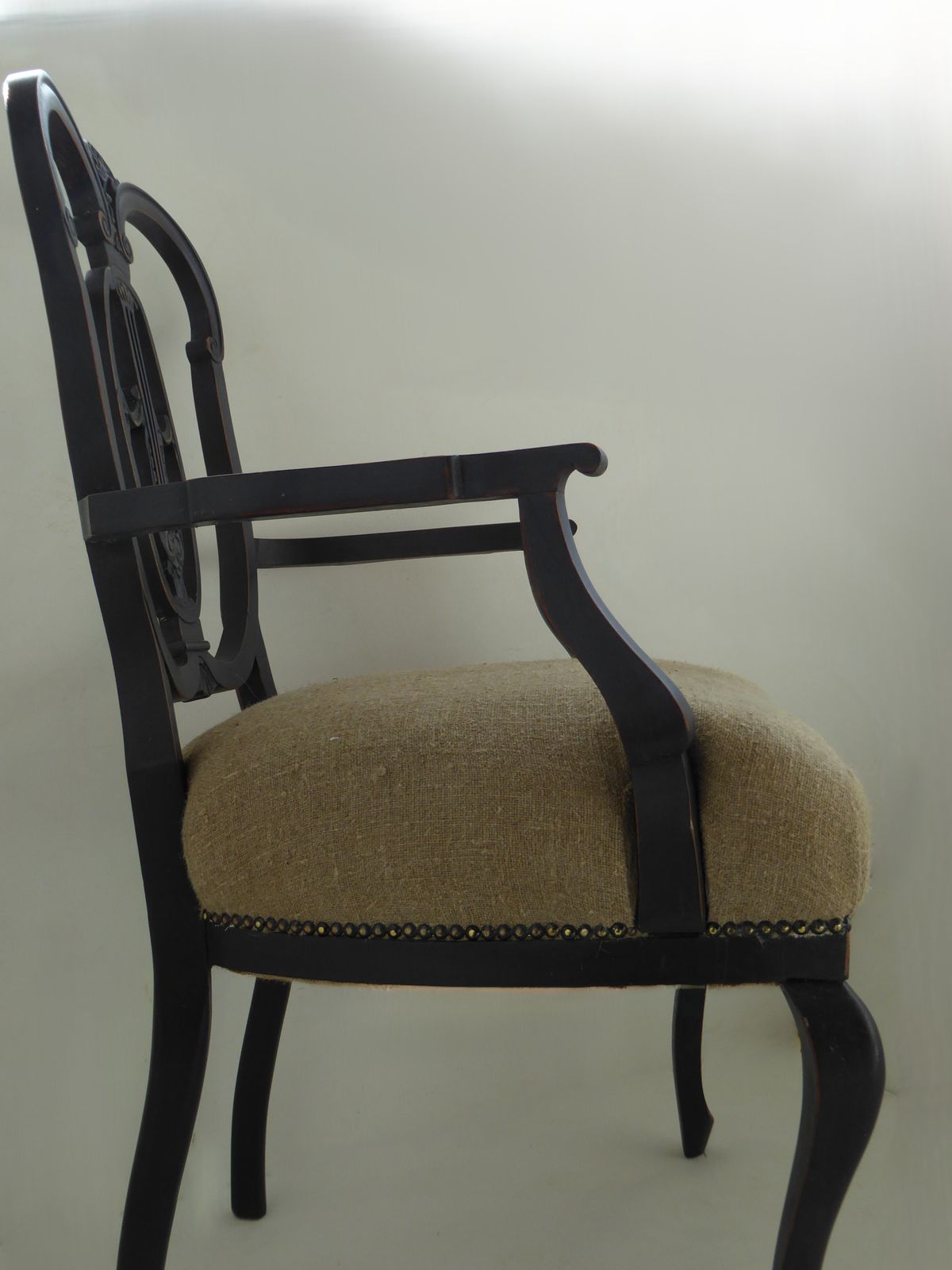 photo vinterior Stunning Antique Chippendale Style Carver Chair