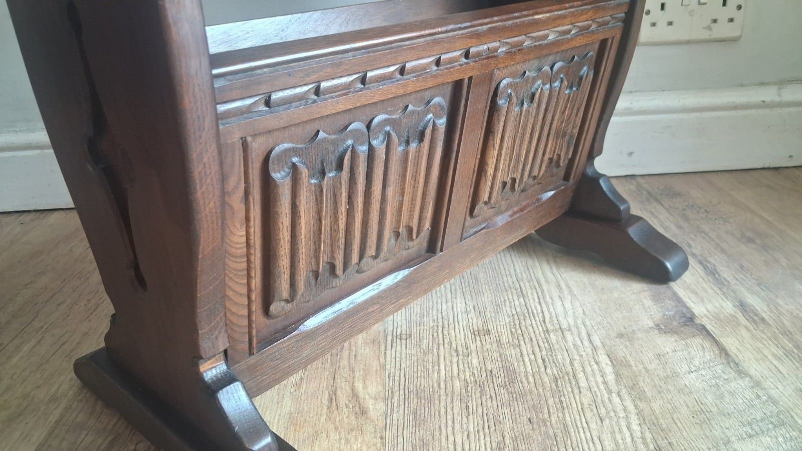 photo for sale Delightful Old Charm  Oak Magazine Table /Coffee Table In Very Good Condition