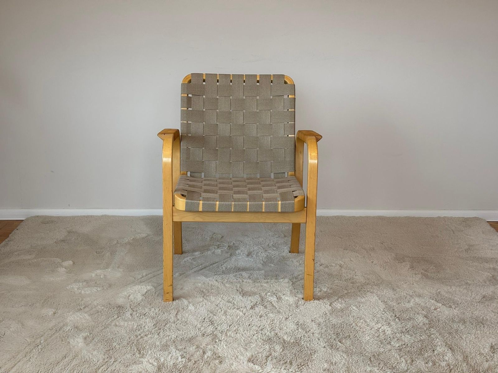 Model 45 Lounge Chairs By Alvar Aalto For Artek, 1970s photo furniture