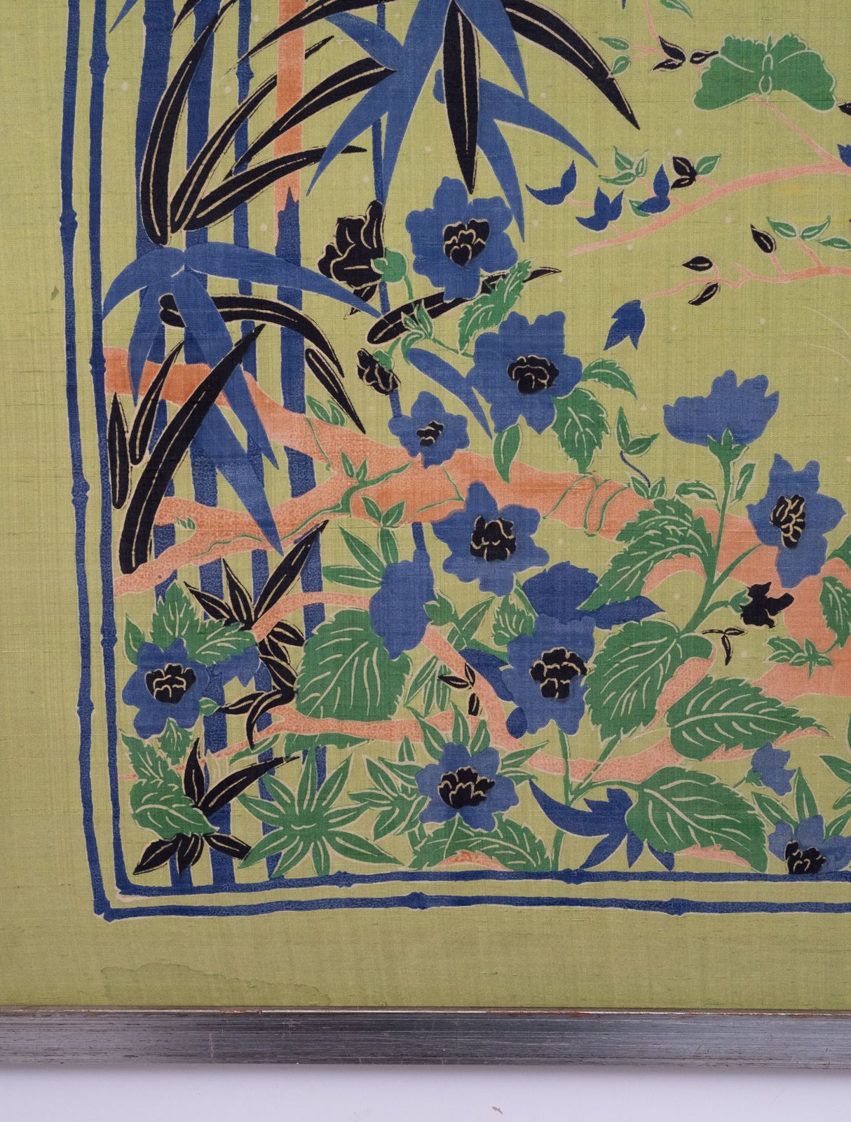 Framed Silk Scarf Hermès, Designed By British Artist Alice Shirley. 1960s France photo 1150.0