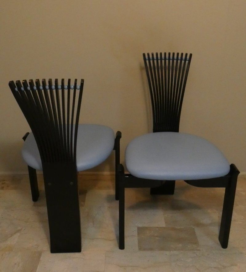 Totem Chairs By Torstein Nilsen For Westnofa, Norway, 1980s, Set Of 2 photo for sale