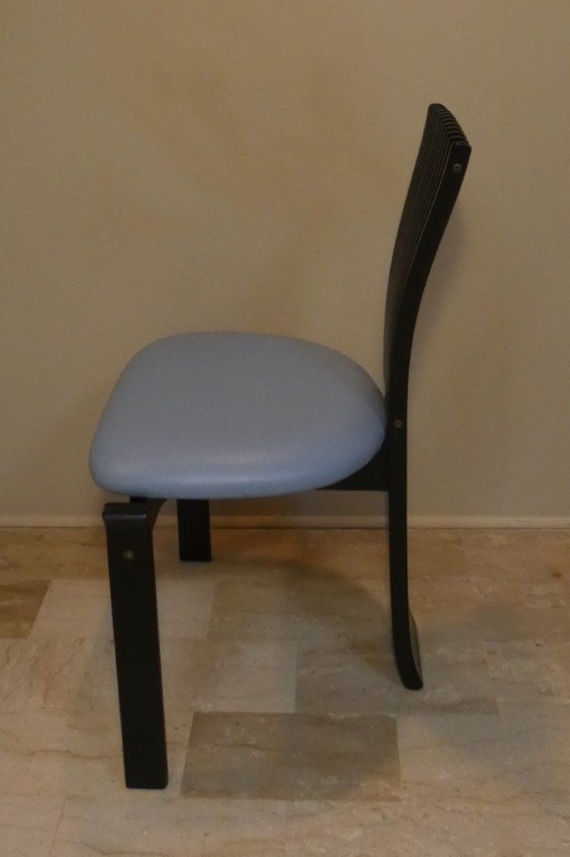 Totem Chairs By Torstein Nilsen For Westnofa, Norway, 1980s, Set Of 2 photo vinterior