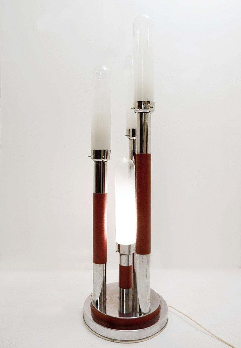 Floor Lamp By Carlo Nason For Mazzega, Italy, 1970s photo vinterior
