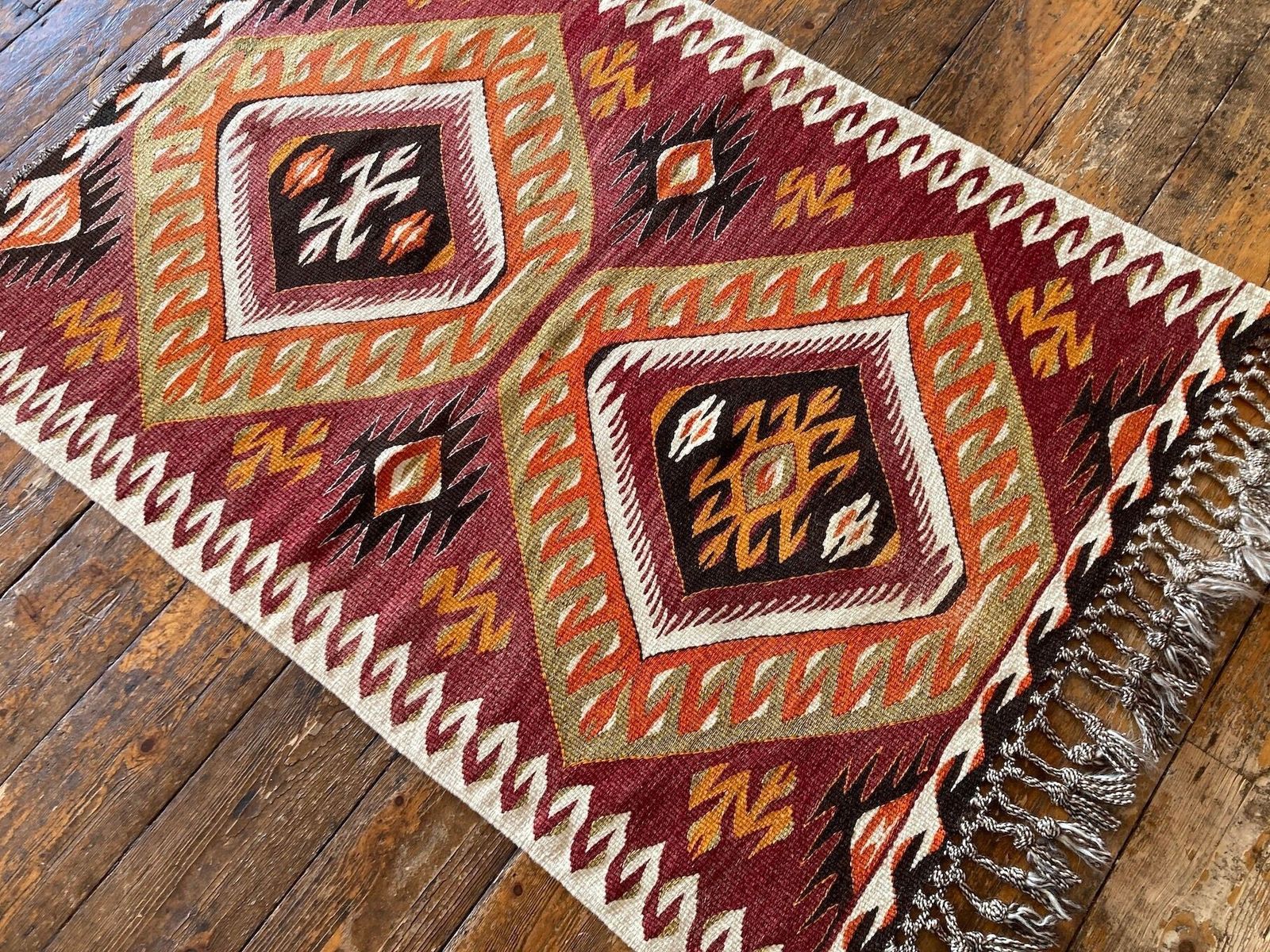 Vintage Anatolisch Kilim 1,15m x 0,83m photo vinterior