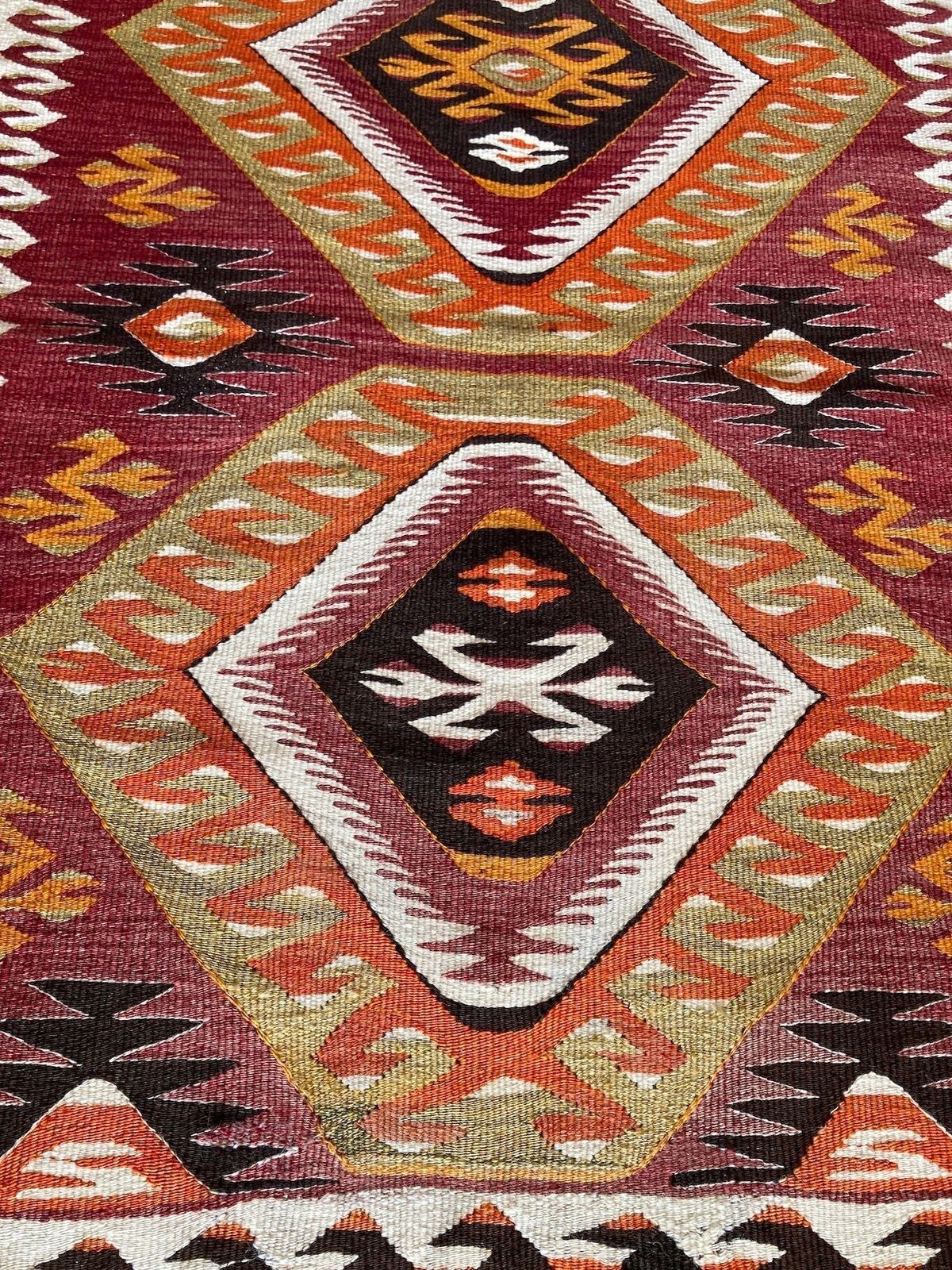 Vintage Anatolian Kilim 1.15m X 0.83m photo vintage