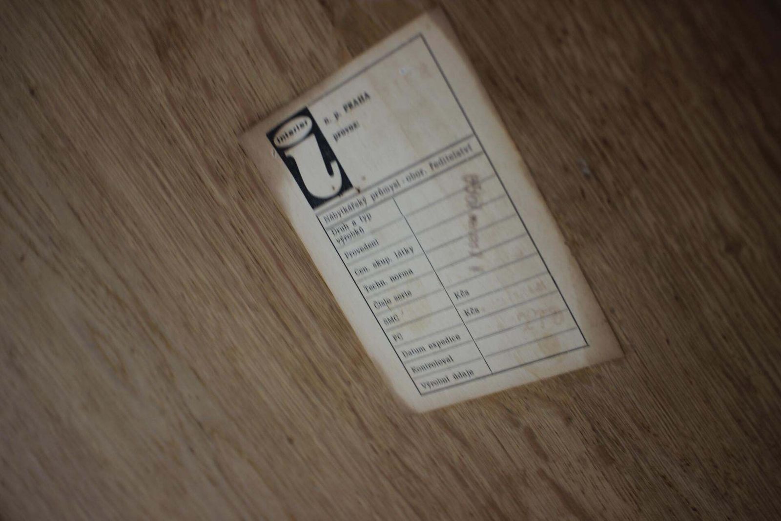 photo for sale Table basse mid-century par Interier Praha, Tchécoslovaquie, années 1960