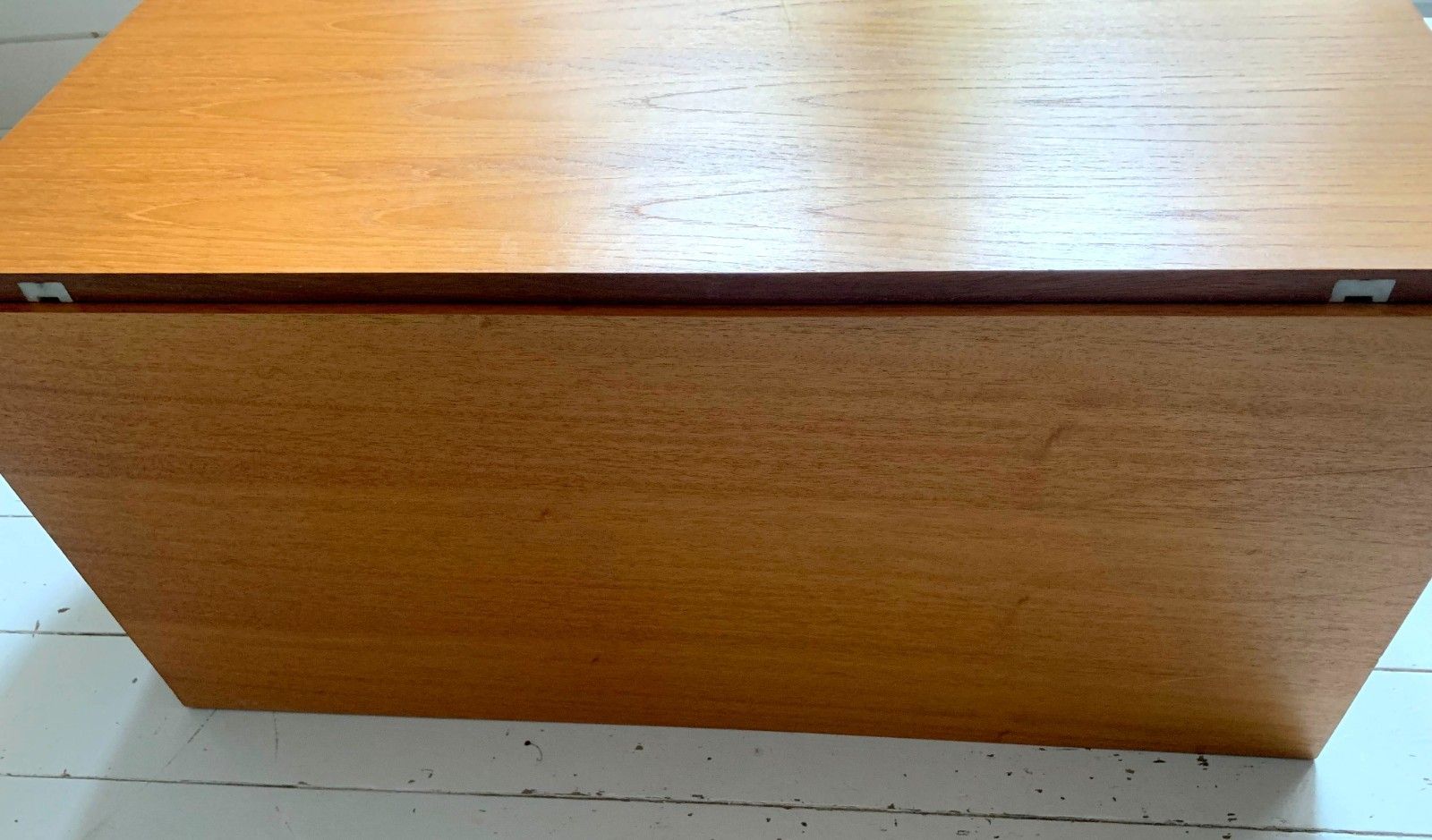 Mid Century Teak Beaver & Tapley 33 Wall Mounted Bureau / Desk / Cabinet photo Furniture