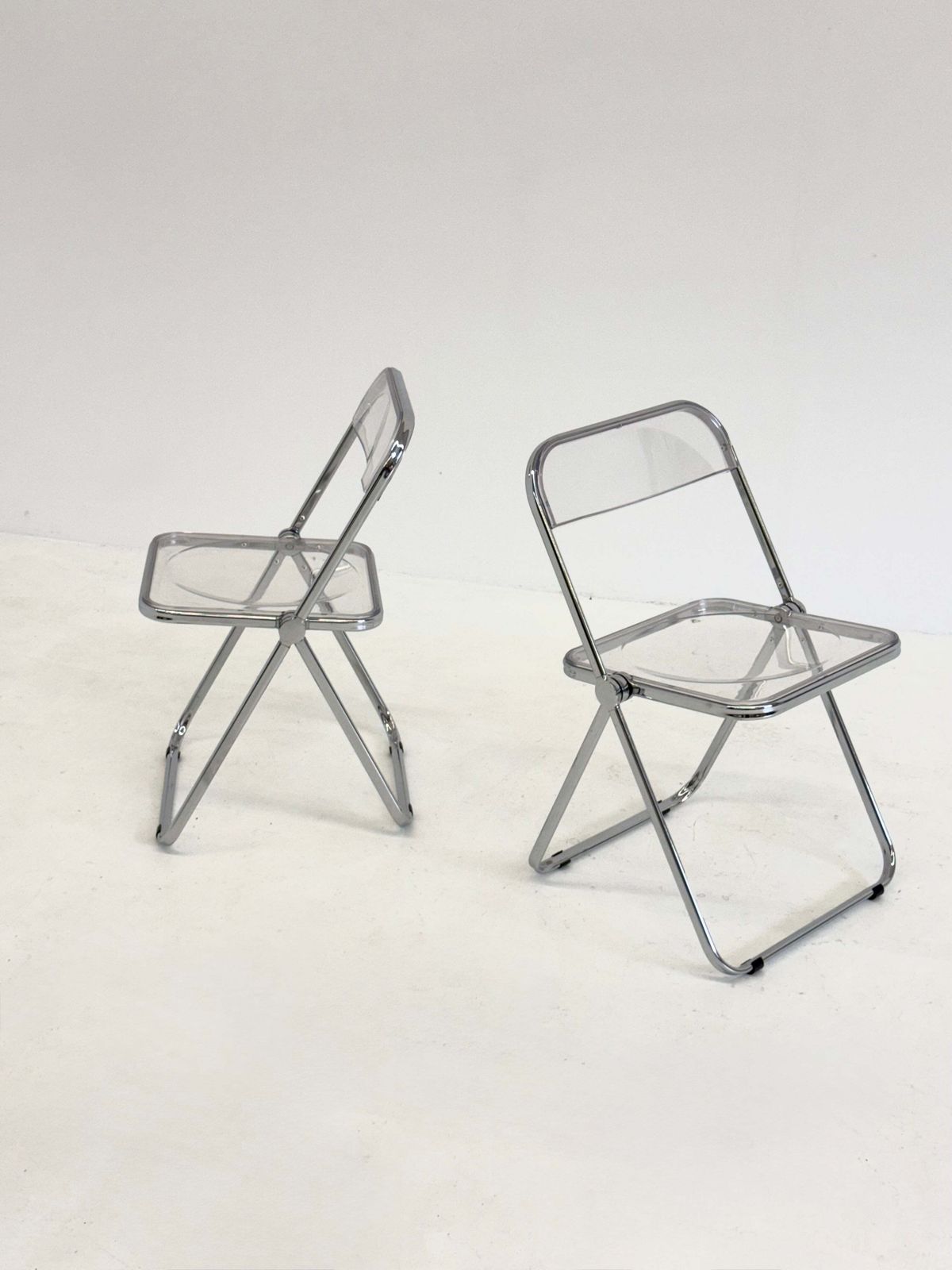photo furniture Set Of 2 Plia Folding Chairs By Giancarlo Piretti For Anonima Castelli