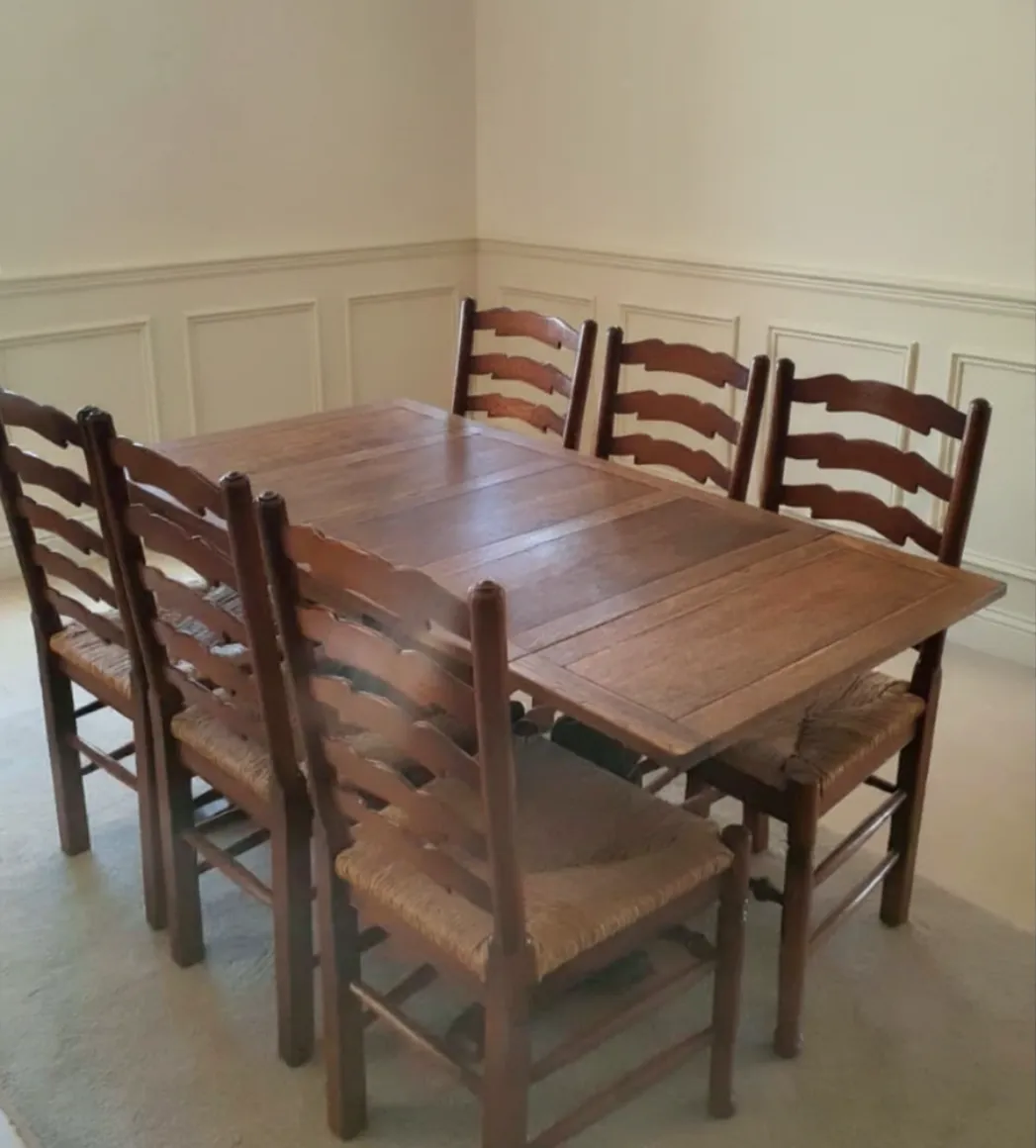 English Country Oak Dining Set
