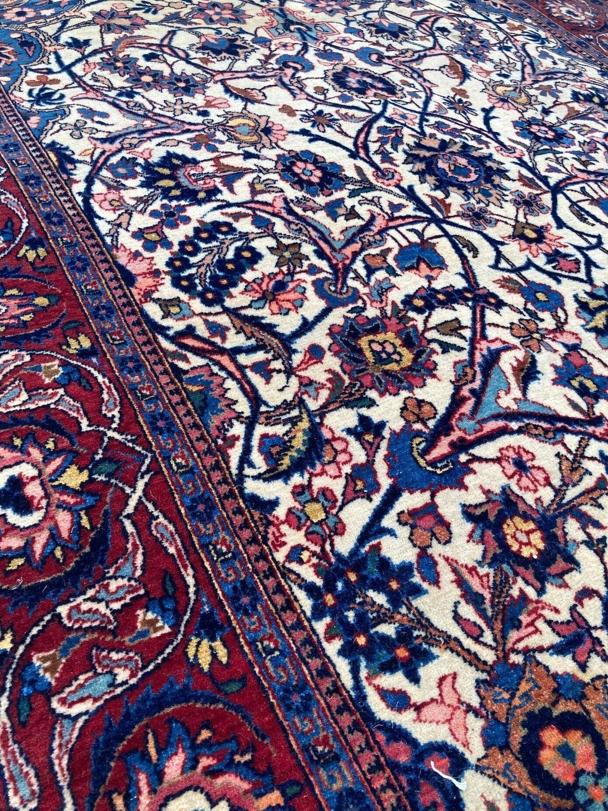 photo buy Antique Kashan Rug 2.12m X 1.31m