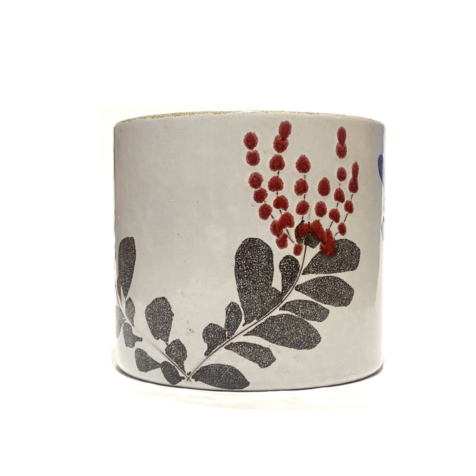 Marei Keramik Planter 12cm Dia, 1970s West German Art Pottery