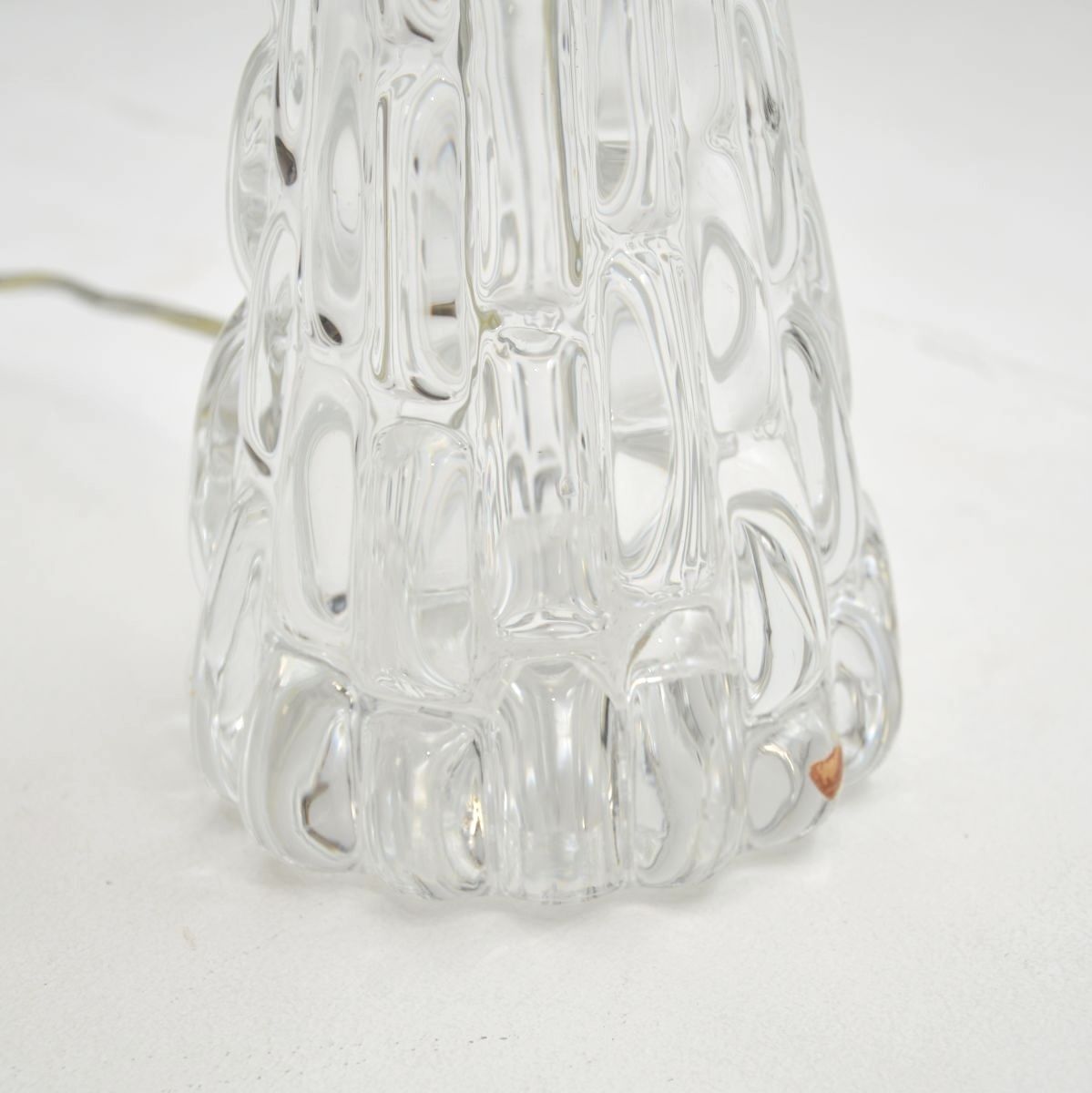 Pair Of Large Vintage Swedish Table Lamps By Carl Fagerlund For Orrefors photo Lighting