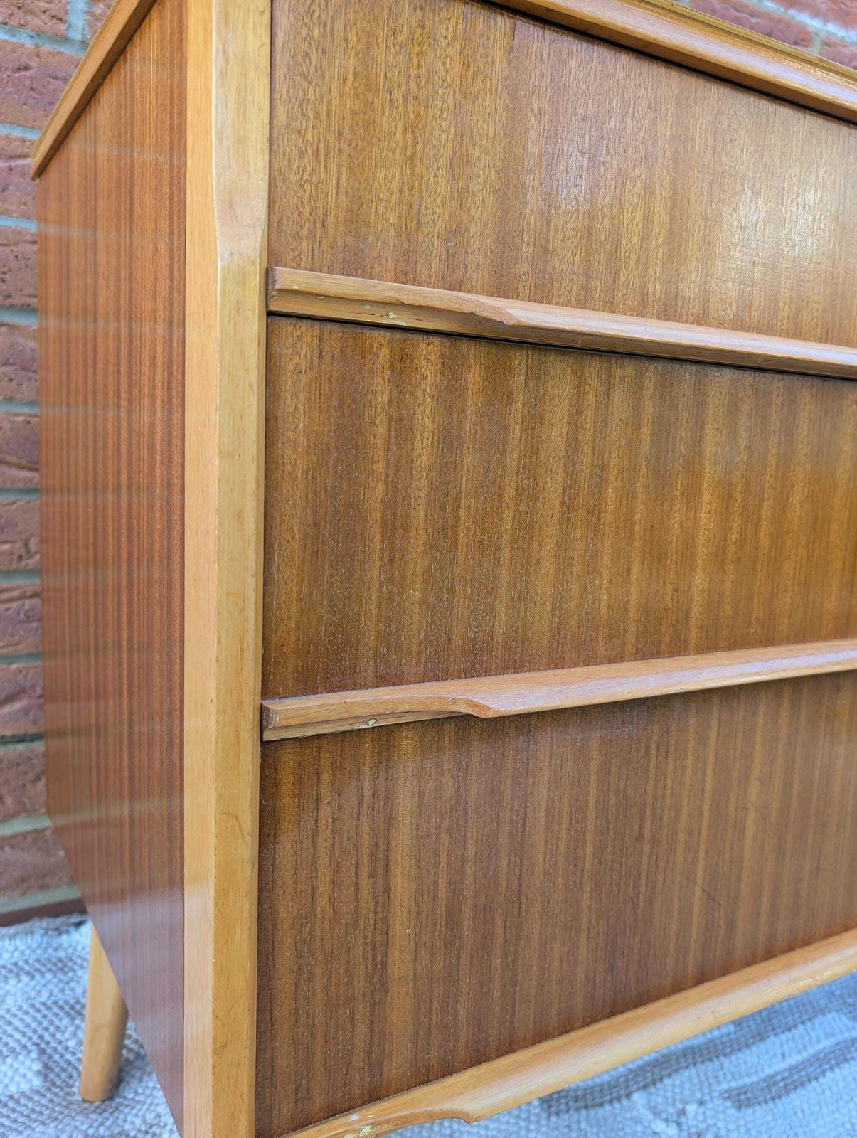photo for sale Mid Century 1960s Chest Of Drawers