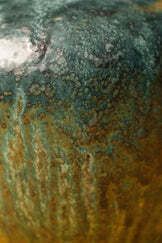 Mineral Teal Glazed Ceramic Table Lamp photo Lighting