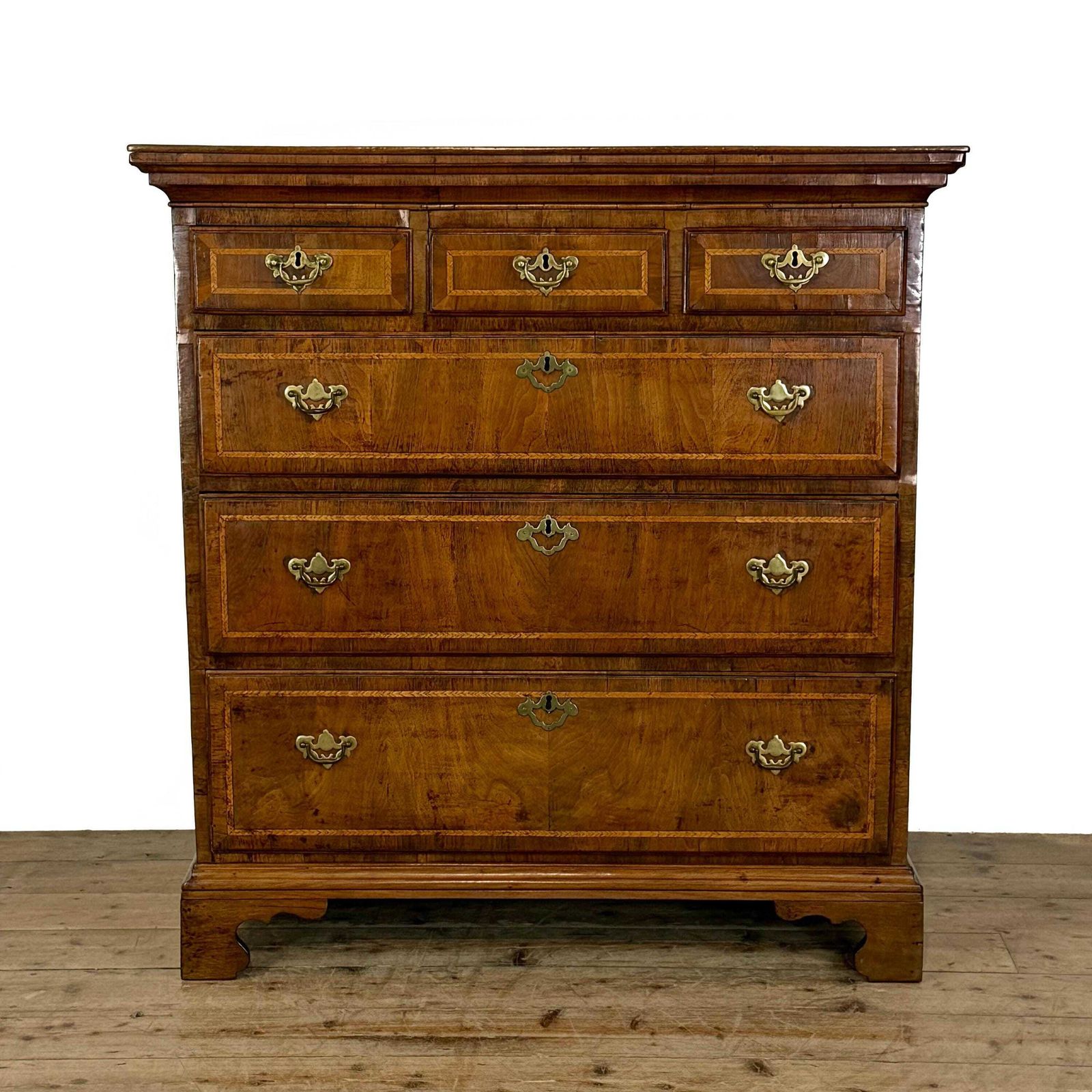 Antique 18th Century Walnut Chest Of Drawers | Antique Storage | Bedroom Drawers | Antique Chest Of Drawer | Walnut Furniture