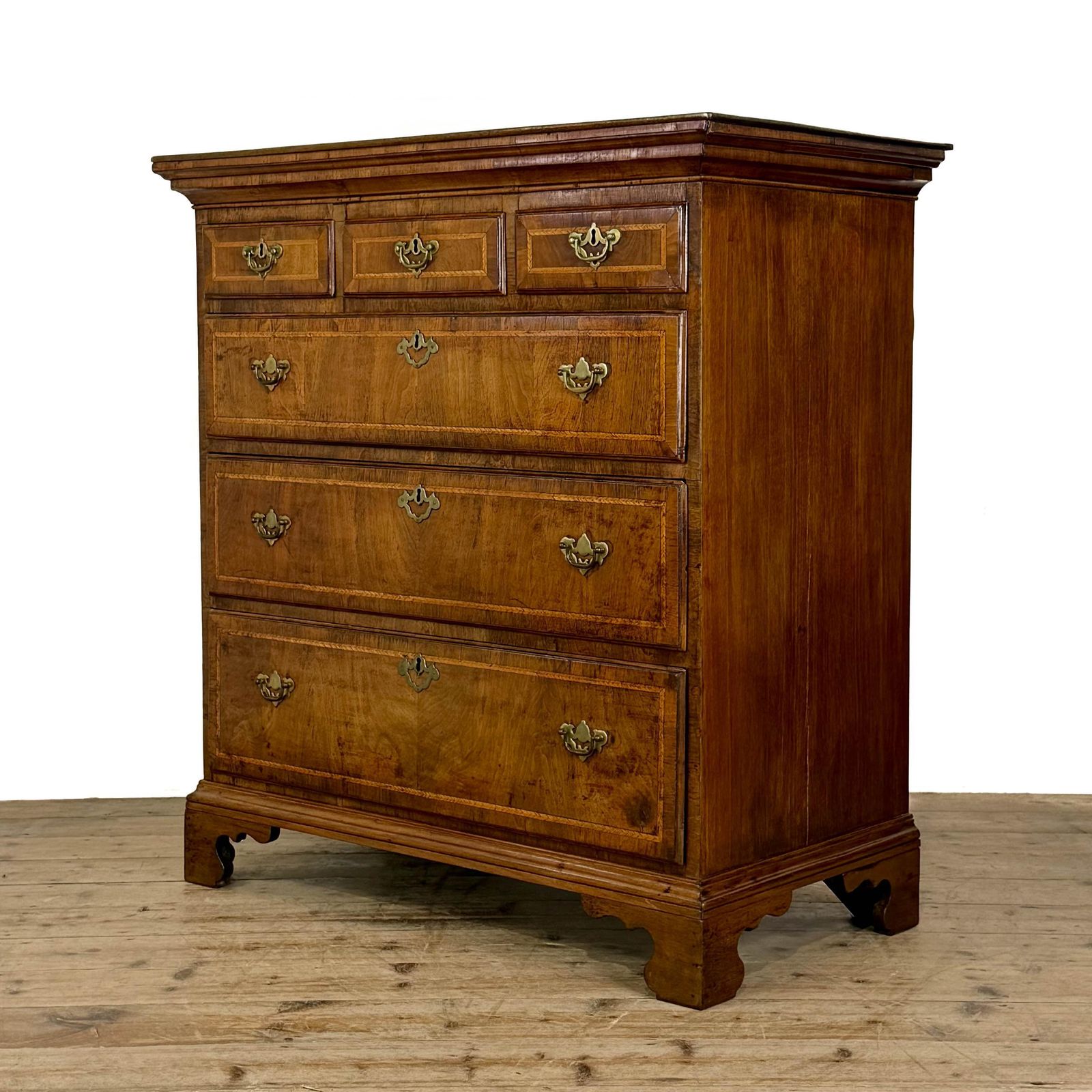 Antique 18th Century Walnut Chest Of Drawers | Antique Storage | Bedroom Drawers | Antique Chest Of Drawer | Walnut Furniture photo furniture