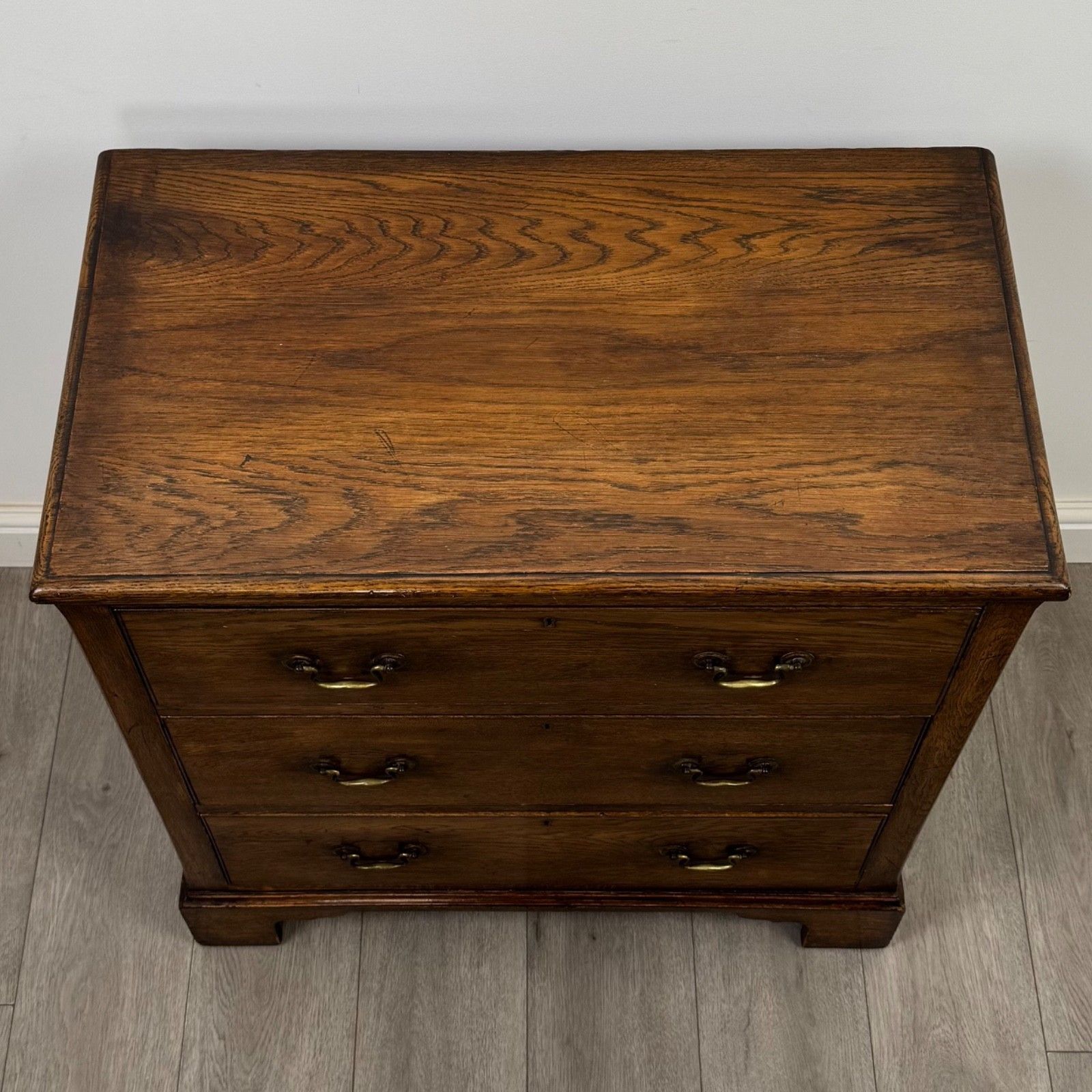 photo furniture Antique 20th Century Small Chest Of Drawers In Oak ( Af 5668 )
