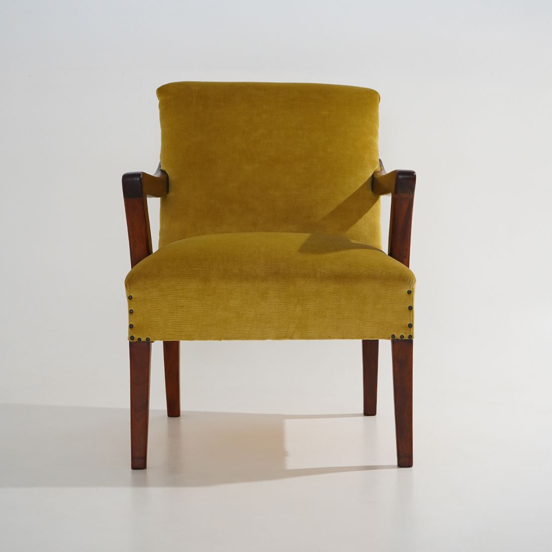 Pair Of Velvet Armchairs, 1950s photo vinterior