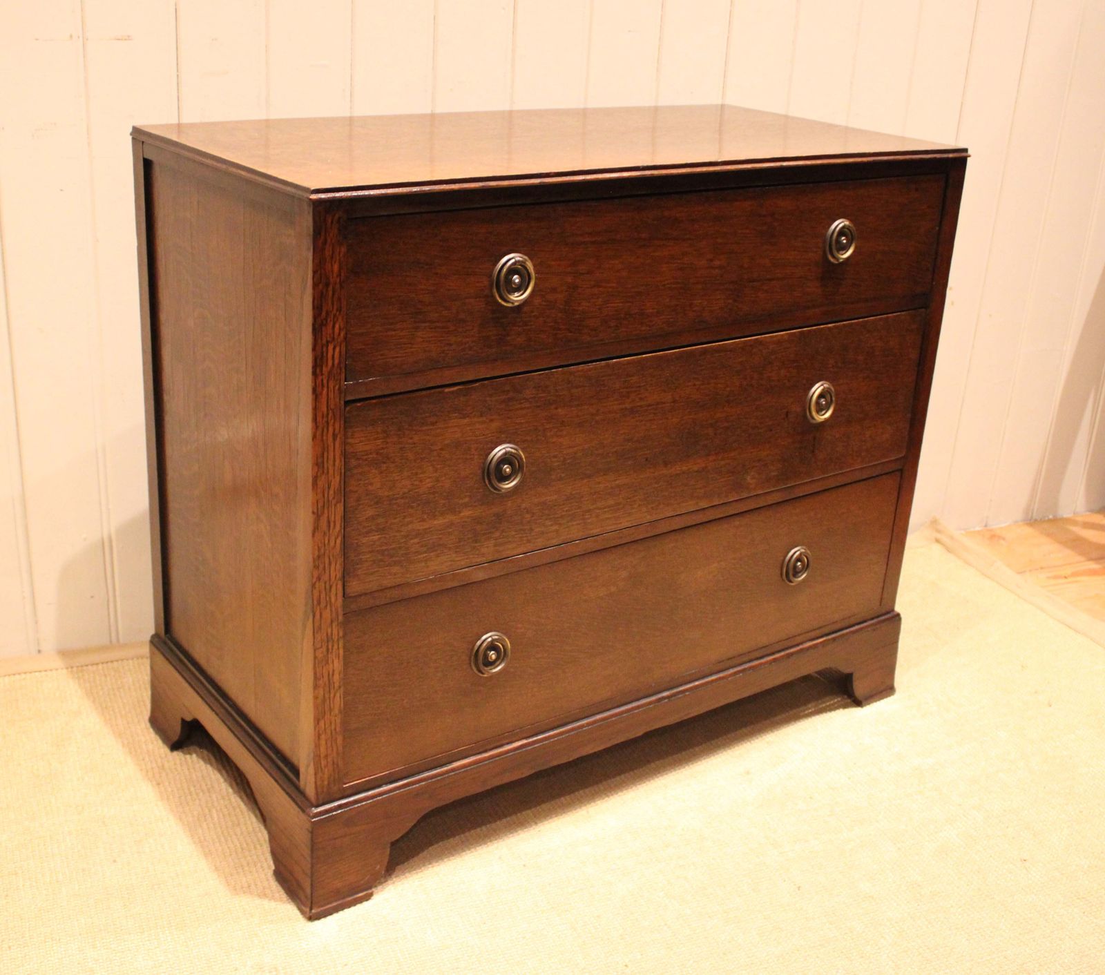 Early 20th Century Oak Chest Of Drawers photo Furniture